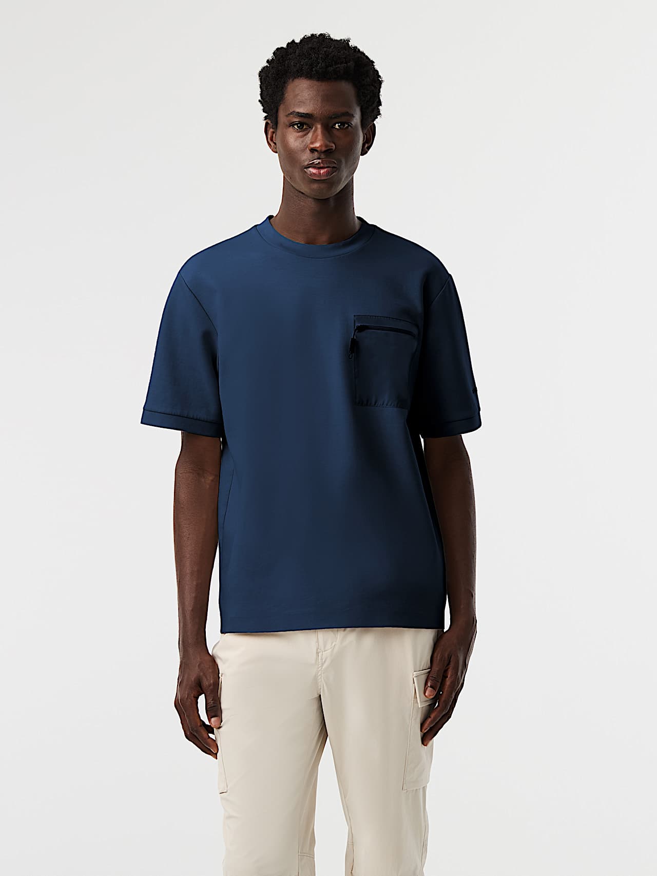 AlphaTauri | JORE V1.Y10.01 | Camiseta con bolsillo de parche in Dark Navy for Hombre