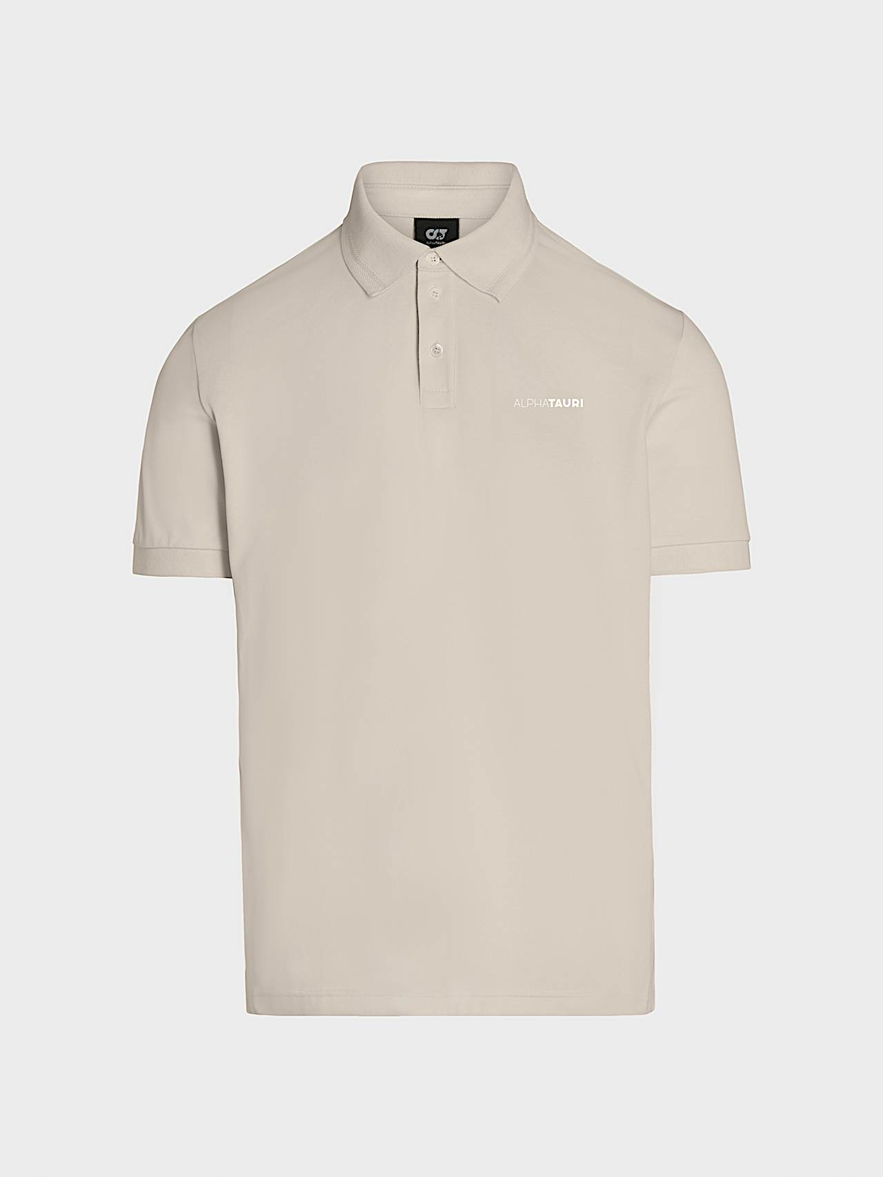 AlphaTauri | JEMMO V1.Y10.01 | Poloshirt aus Biobaumwolle in Stone für Herren