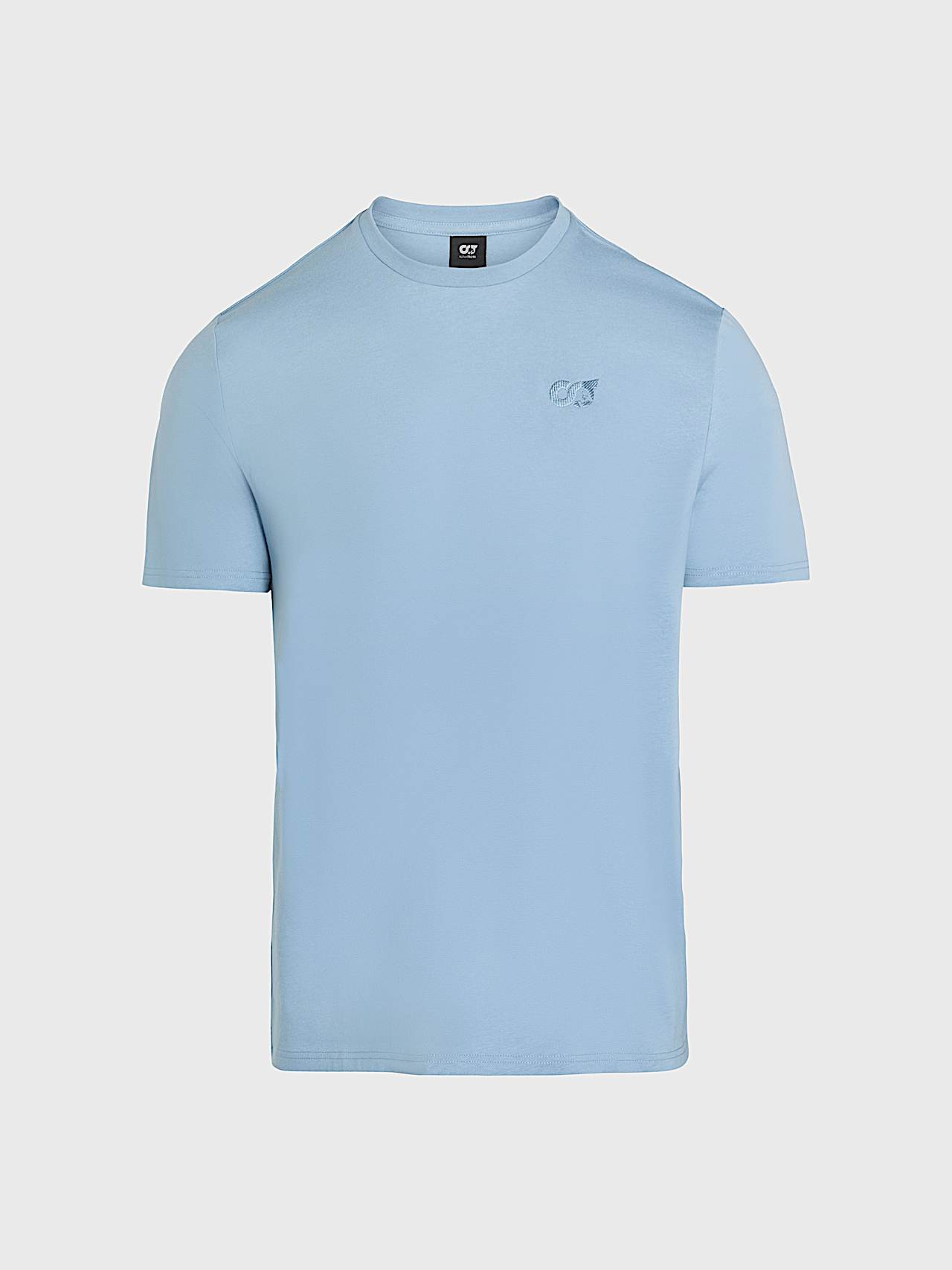 AlphaTauri | JOTTA V2.Y10.01 | Camiseta de algodón orgánico in Clouded Blue for Hombre