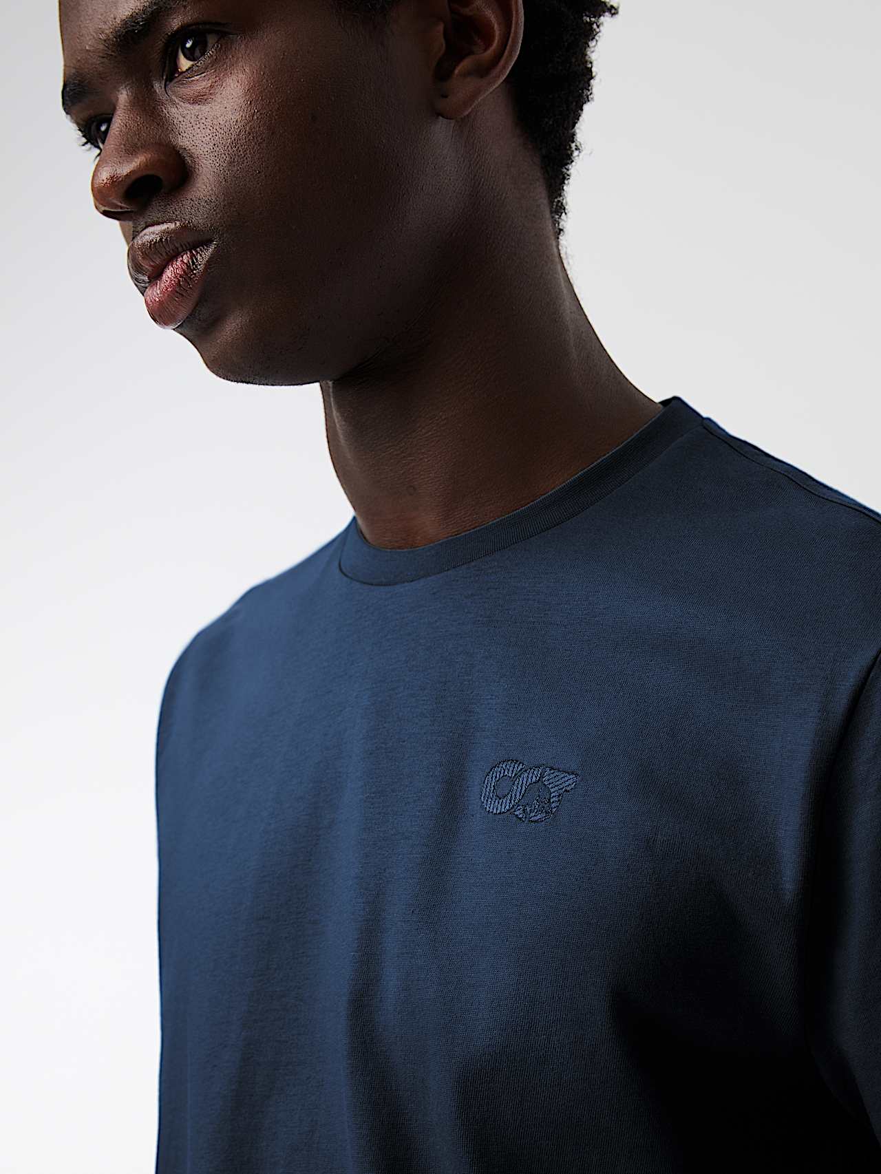 AlphaTauri | JOTTA V2.Y10.01 | T-Shirt aus Biobaumwolle in Dark Navy für Herren