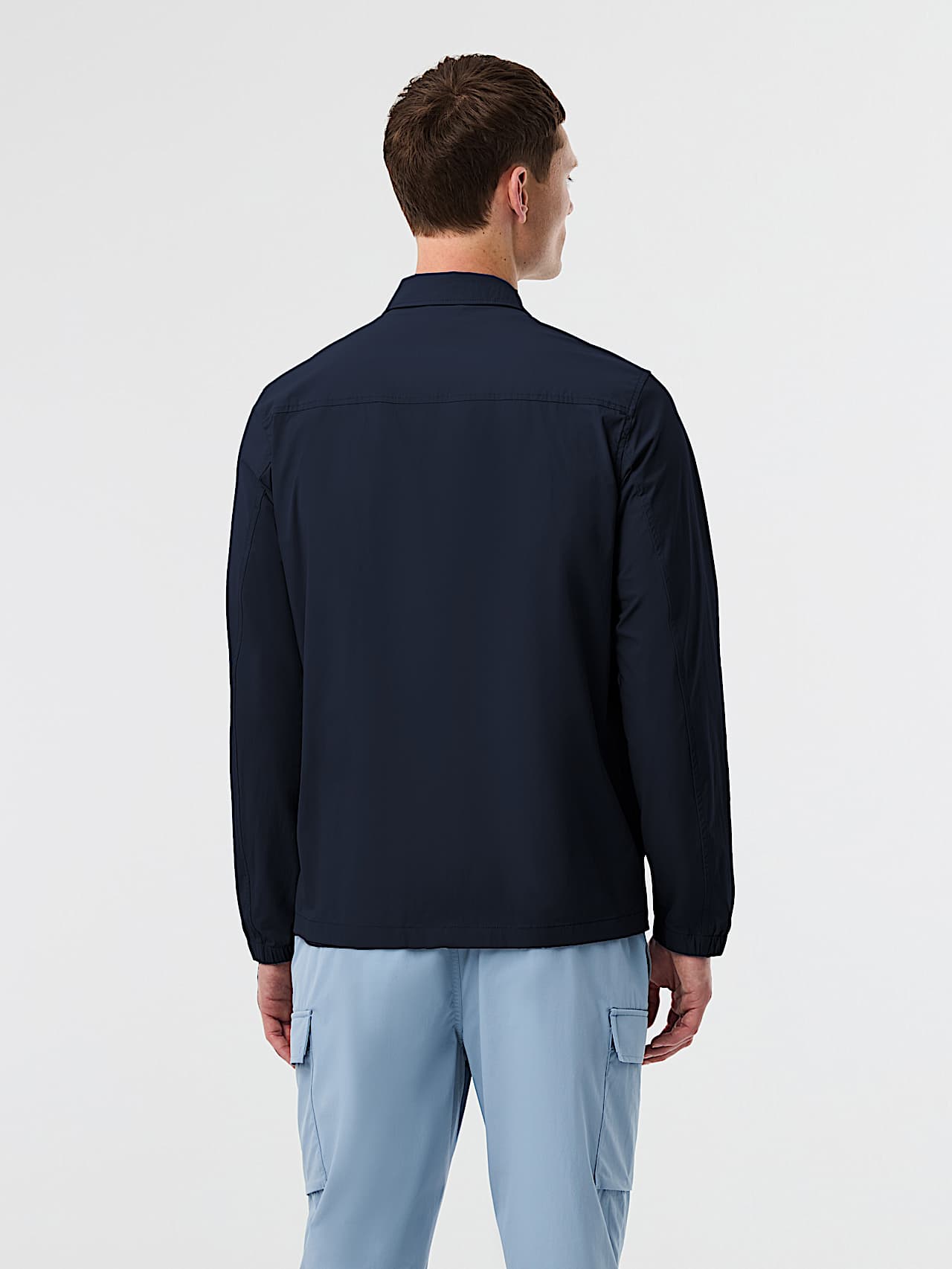 AlphaTauri | WEXAL V1.Y10.01 | Surchemise Performance Stretch in Dark Navy for Homme