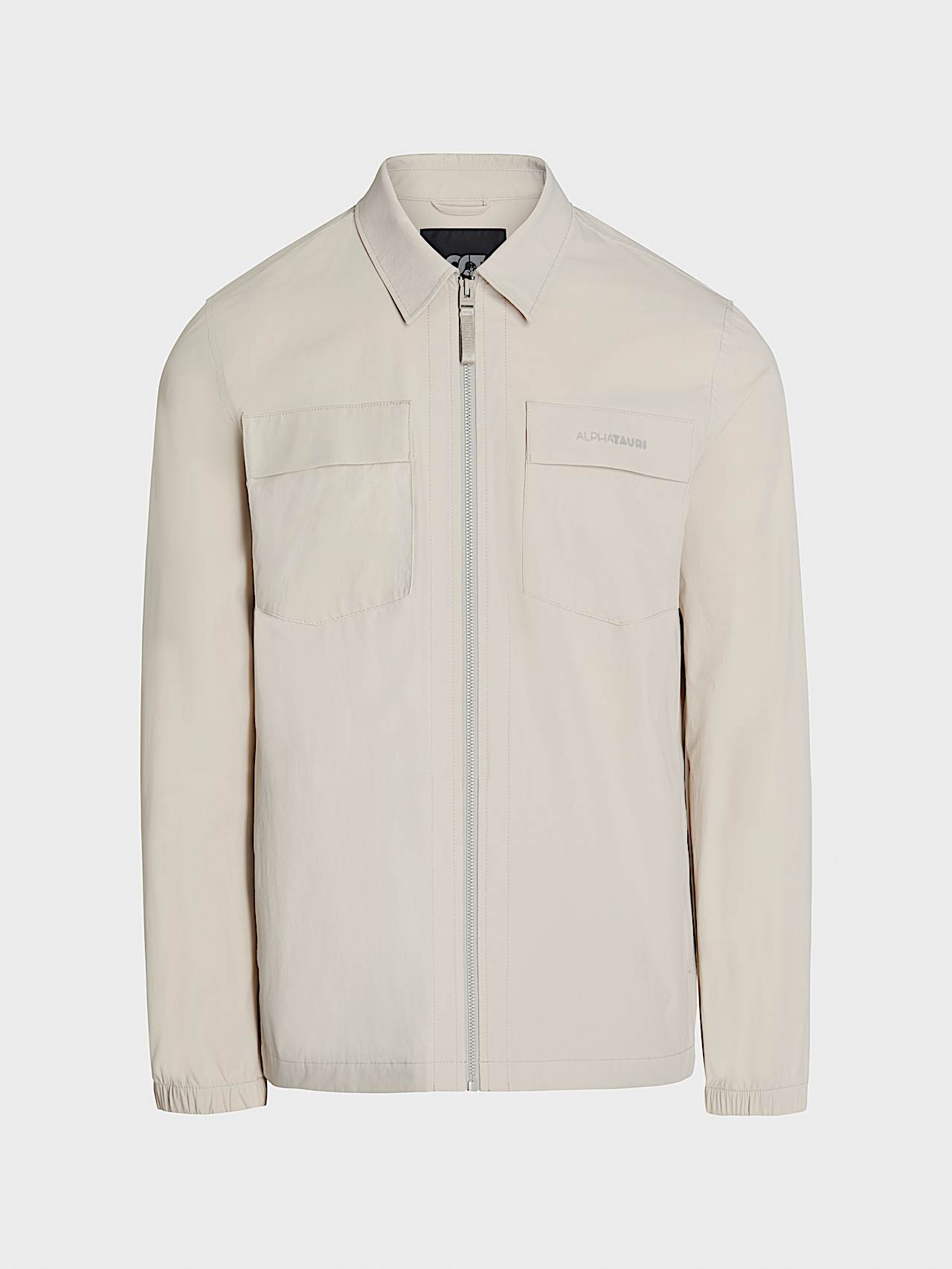 AlphaTauri | WEXAL V1.Y10.01 | Overshirt aus Performance Stretch in Stone für Herren