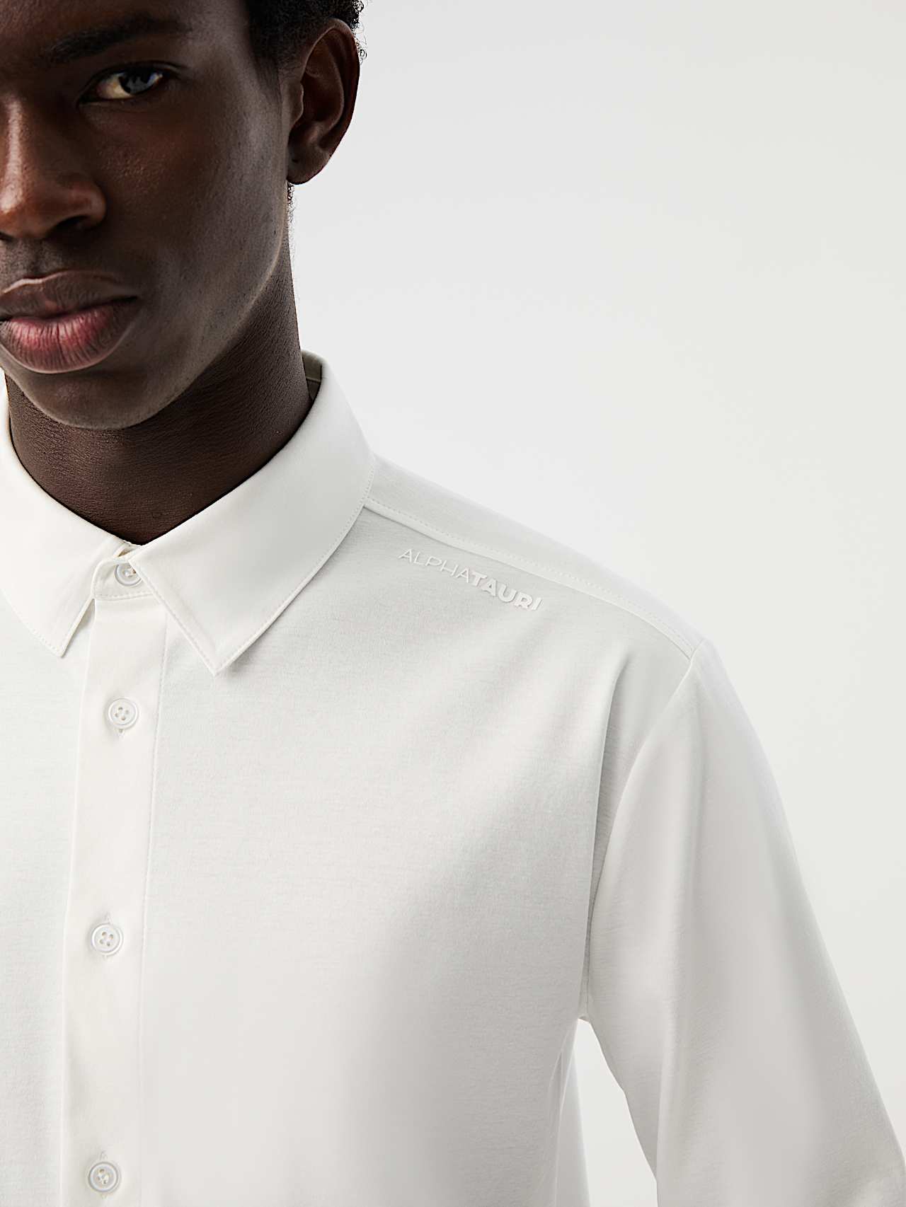AlphaTauri | WYMI V1.Y10.01 | Camisa de algodón orgánico in White for Hombre