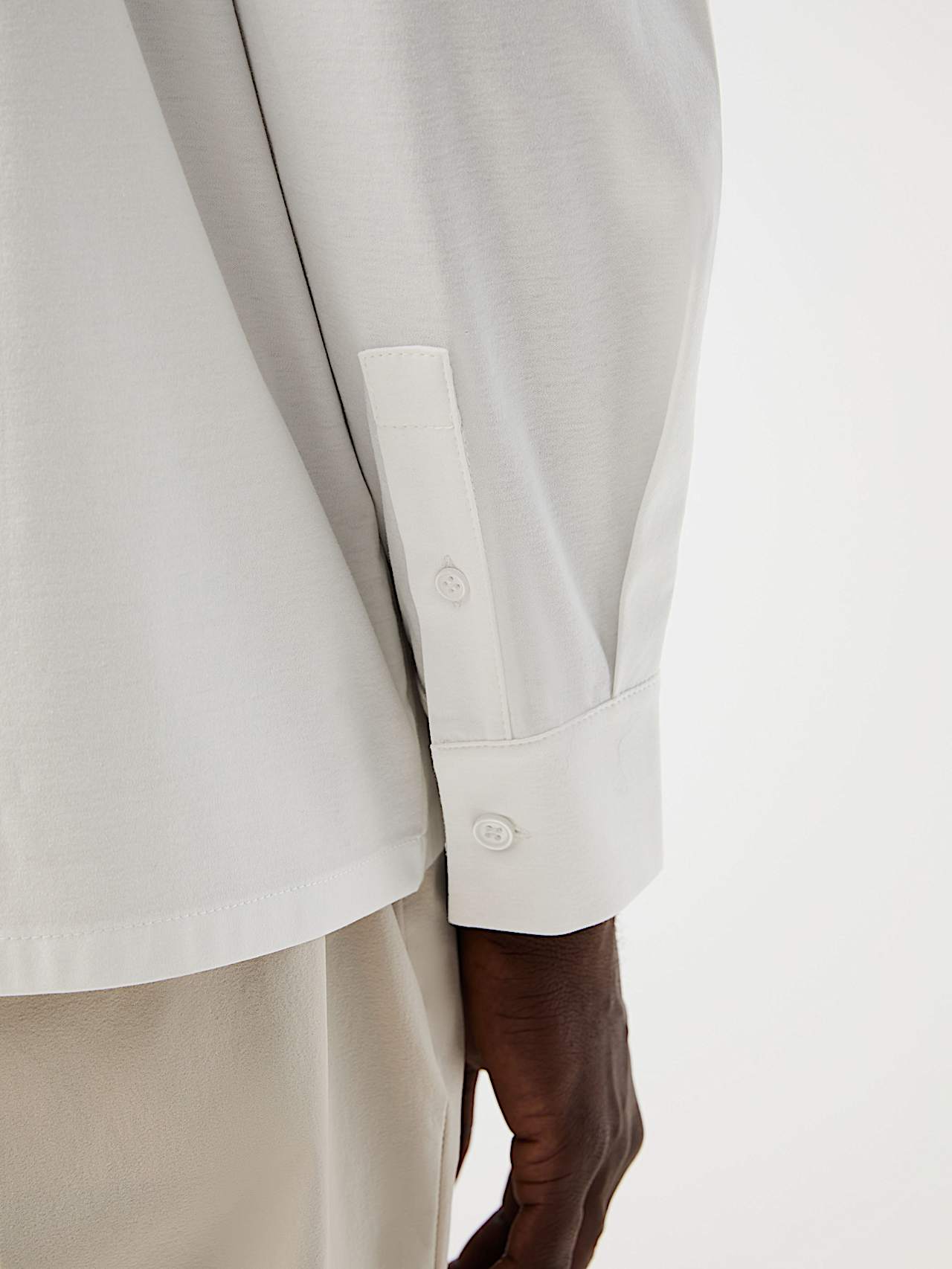 AlphaTauri | WYMI V1.Y10.01 | Chemise en coton biologique in White for Homme