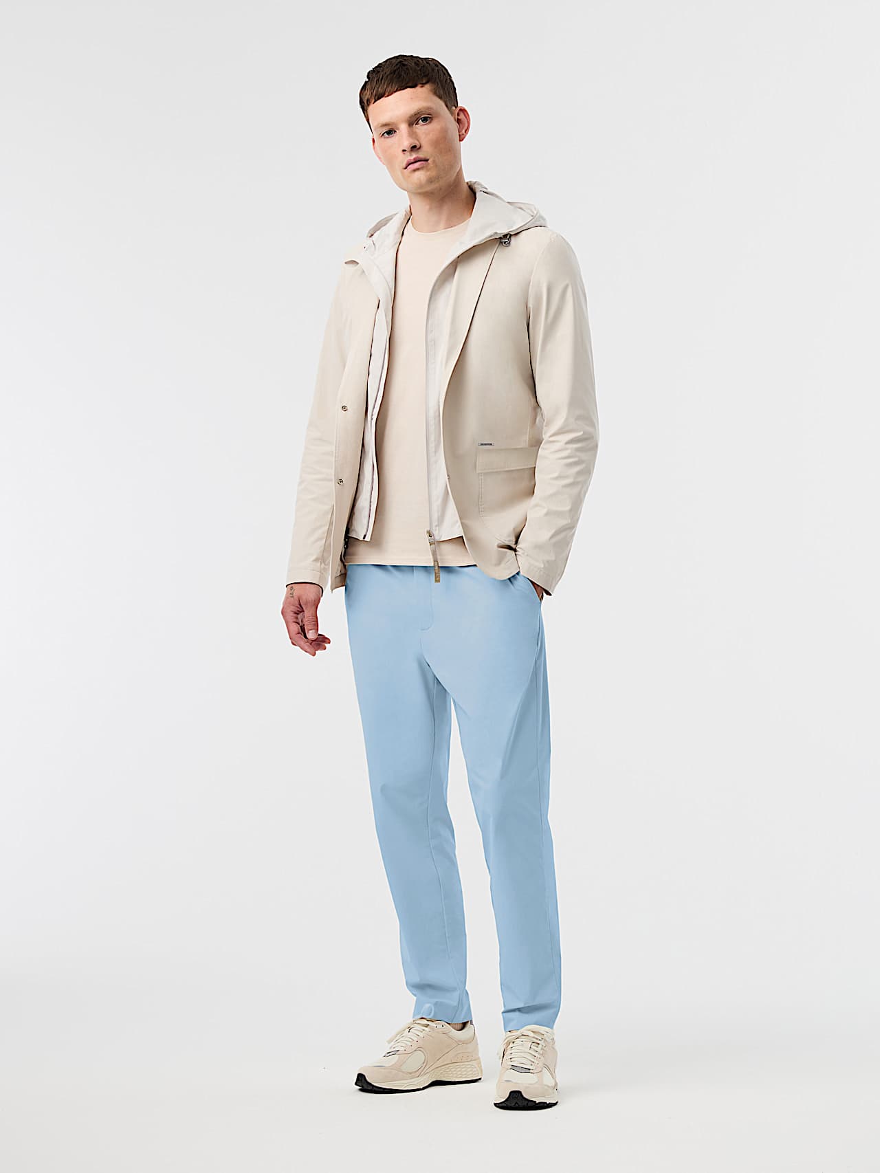 AlphaTauri | POCAS V2.Y10.01 | Pantalon Travelwear Performance Stretch in Clouded Blue for Homme