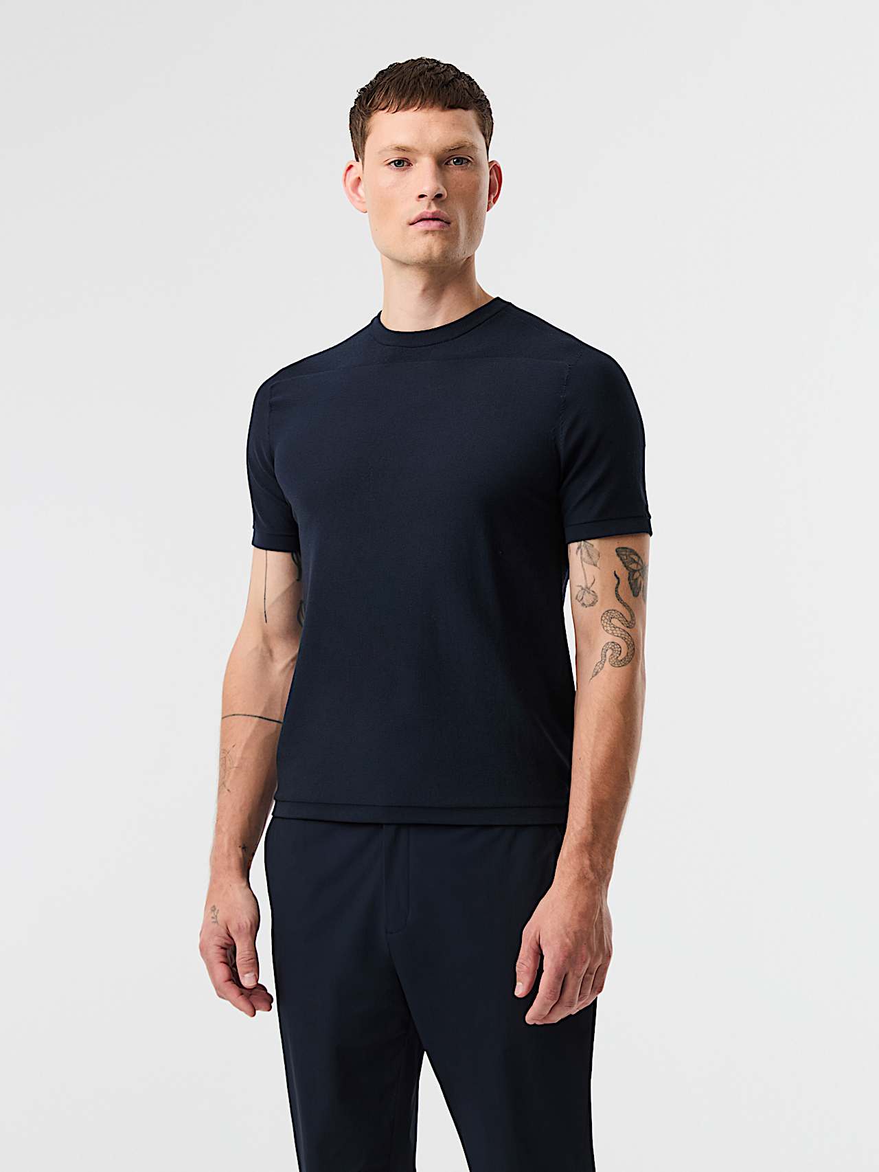 AlphaTauri | FOSOS V5.Y10.01 | Polo de punto técnico en 3D in Dark Navy for Hombre