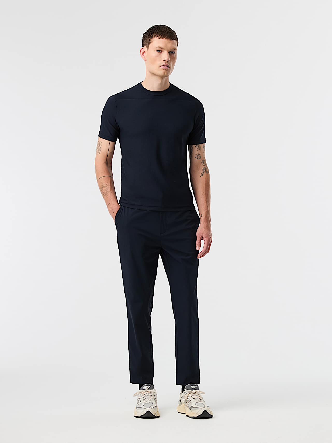 AlphaTauri | FOSOS V5.Y10.01 | Polo de punto técnico en 3D in Dark Navy for Hombre