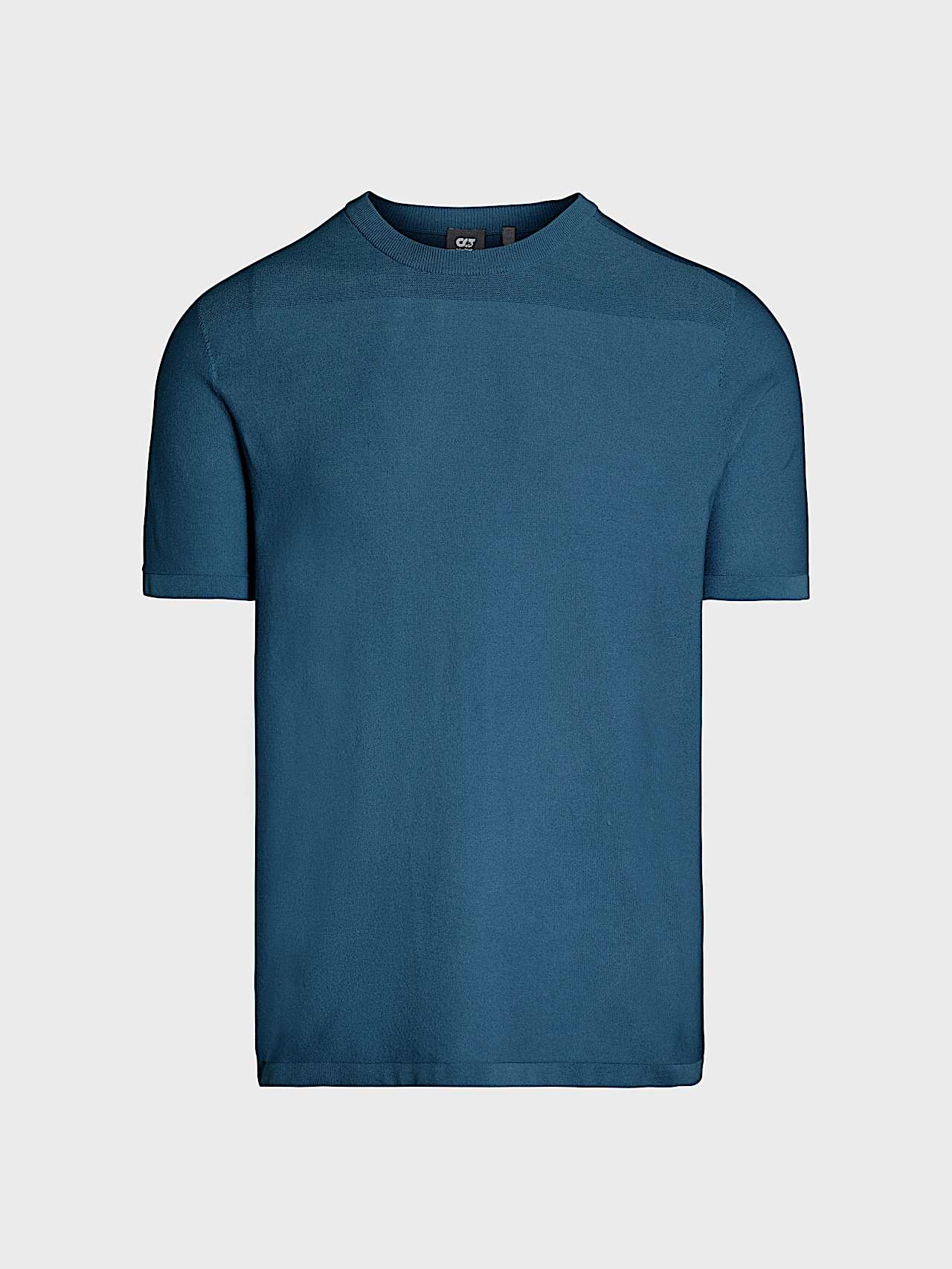 AlphaTauri | FOSOS V5.Y10.01 | 3D Performance Knit T-Shirt in Teal for Men