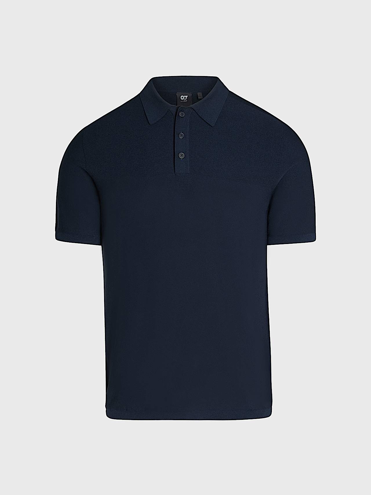 AlphaTauri | FENZI V2.Y10.01 | 3D Performance Knit Polo Shirt in Dark Navy for Men