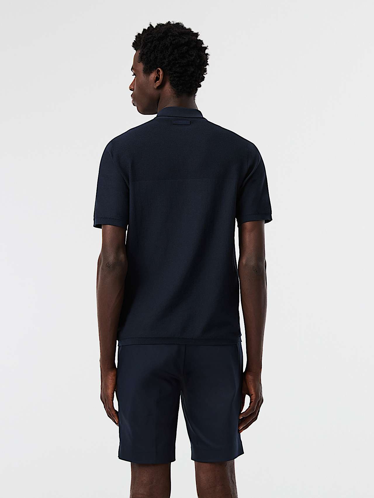 AlphaTauri | FENZI V2.Y10.01 | Polo en maille performance 3D in Dark Navy for Homme