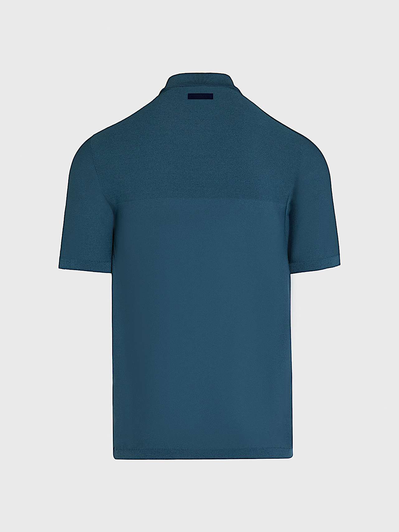 AlphaTauri | FENZI V2.Y10.01 | 3D Performance Knit Polo Shirt in Teal for Men