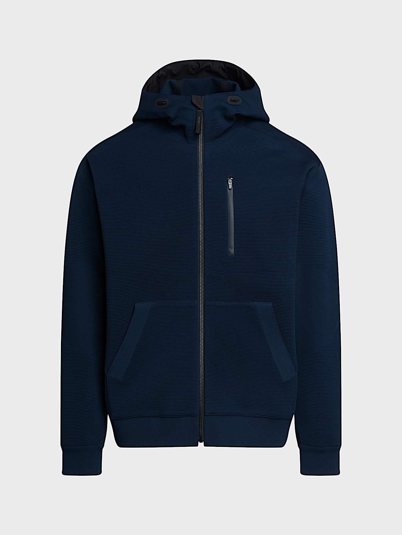 AlphaTauri | FONN V1.Y10.01 | Giacca con cappuccio in maglia in Dark Navy for Uomo