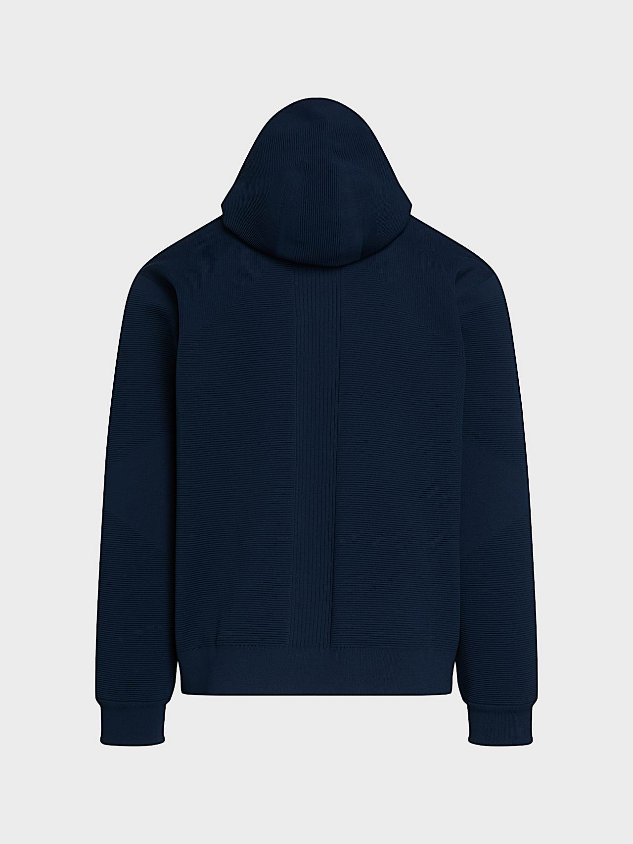 AlphaTauri | FONN V1.Y10.01 | Giacca con cappuccio in maglia in Dark Navy for Uomo
