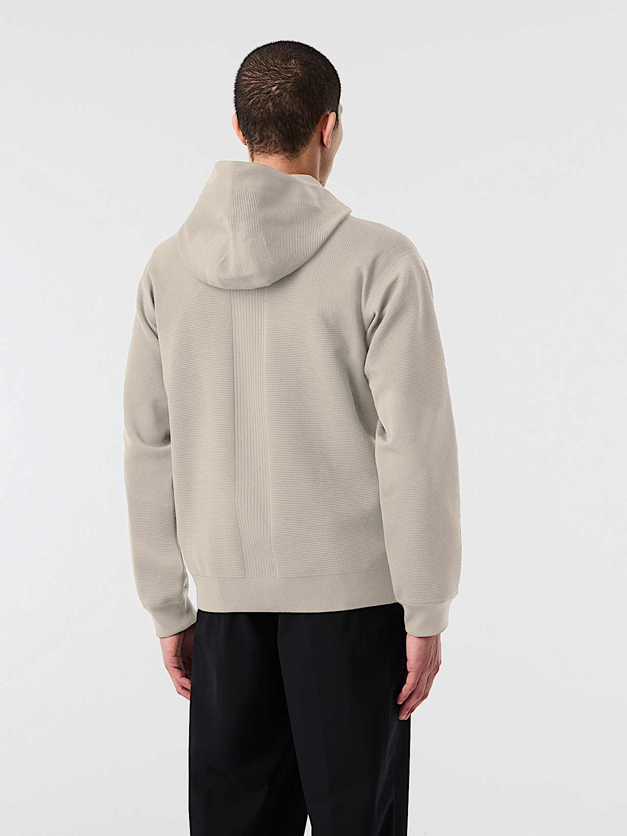 AlphaTauri | FONN V1.Y10.01 | Strickjacke mit Kapuze in Stone für Herren