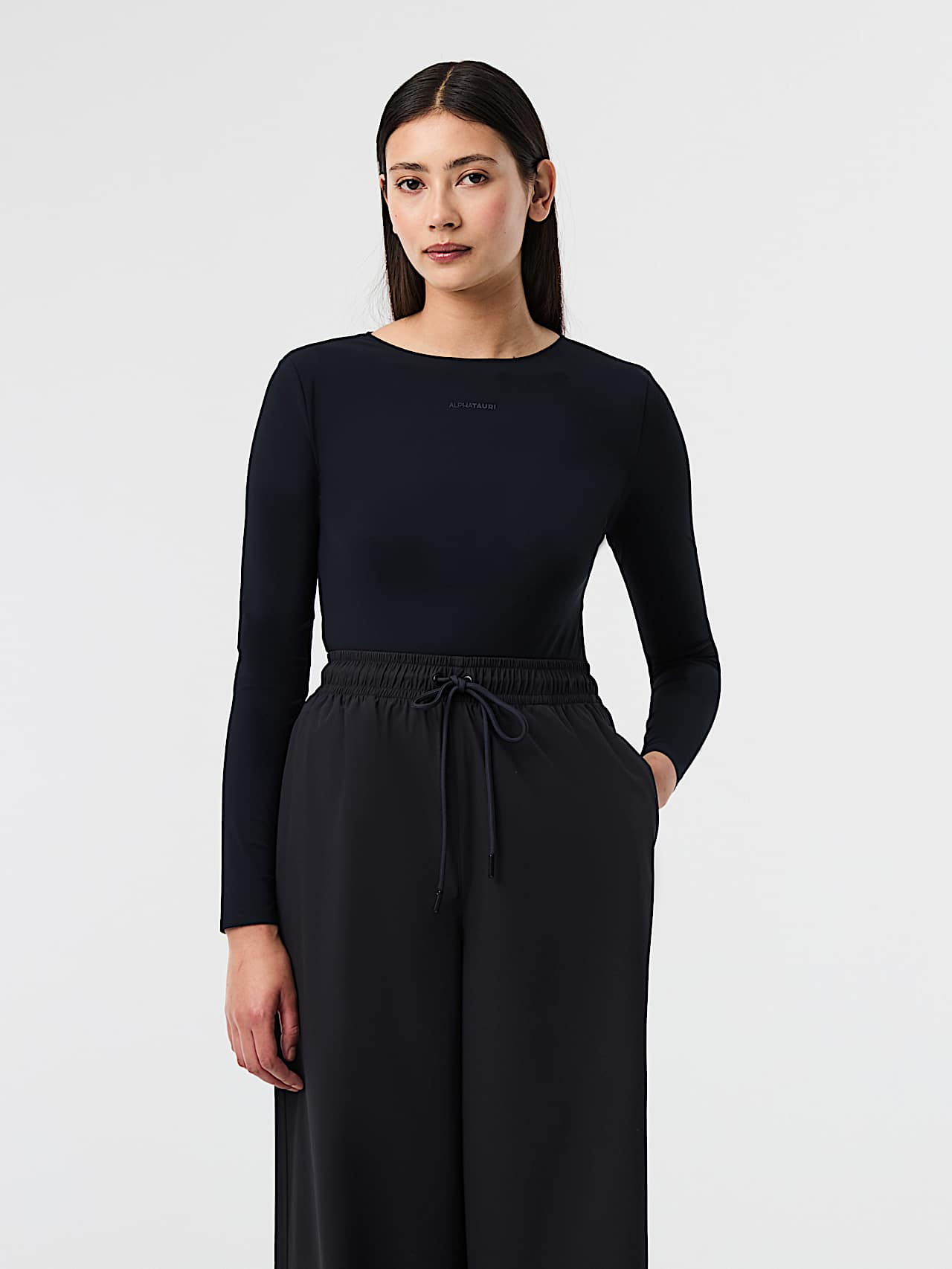AlphaTauri | JACE V1.Y10.01 | Power Stretch Jersey Body in Dark Navy for Women