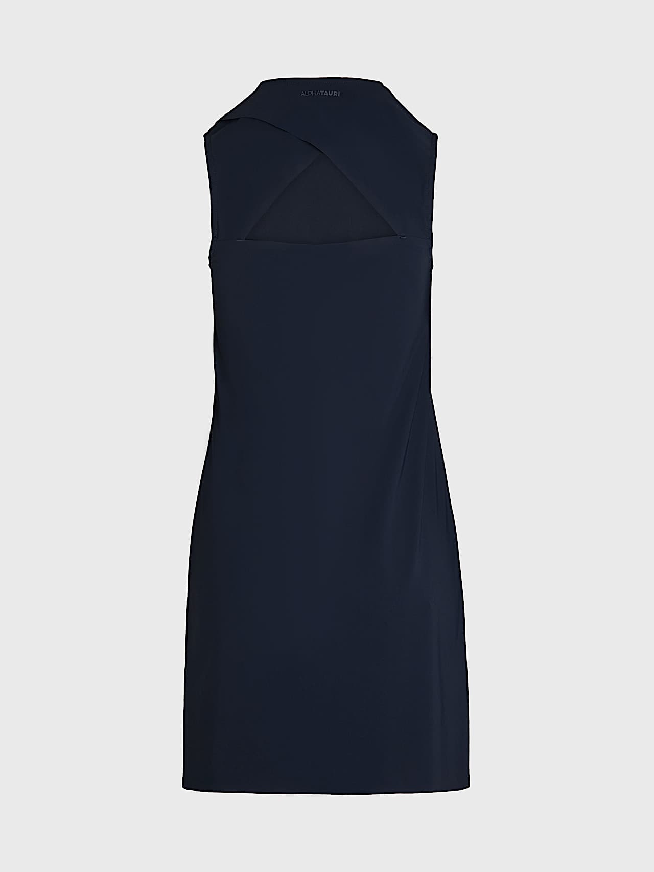 AlphaTauri | JULE V1.Y10.01 | Miniabito in Power Stretch Jersey con apertura sul retro in Dark Navy for Donna