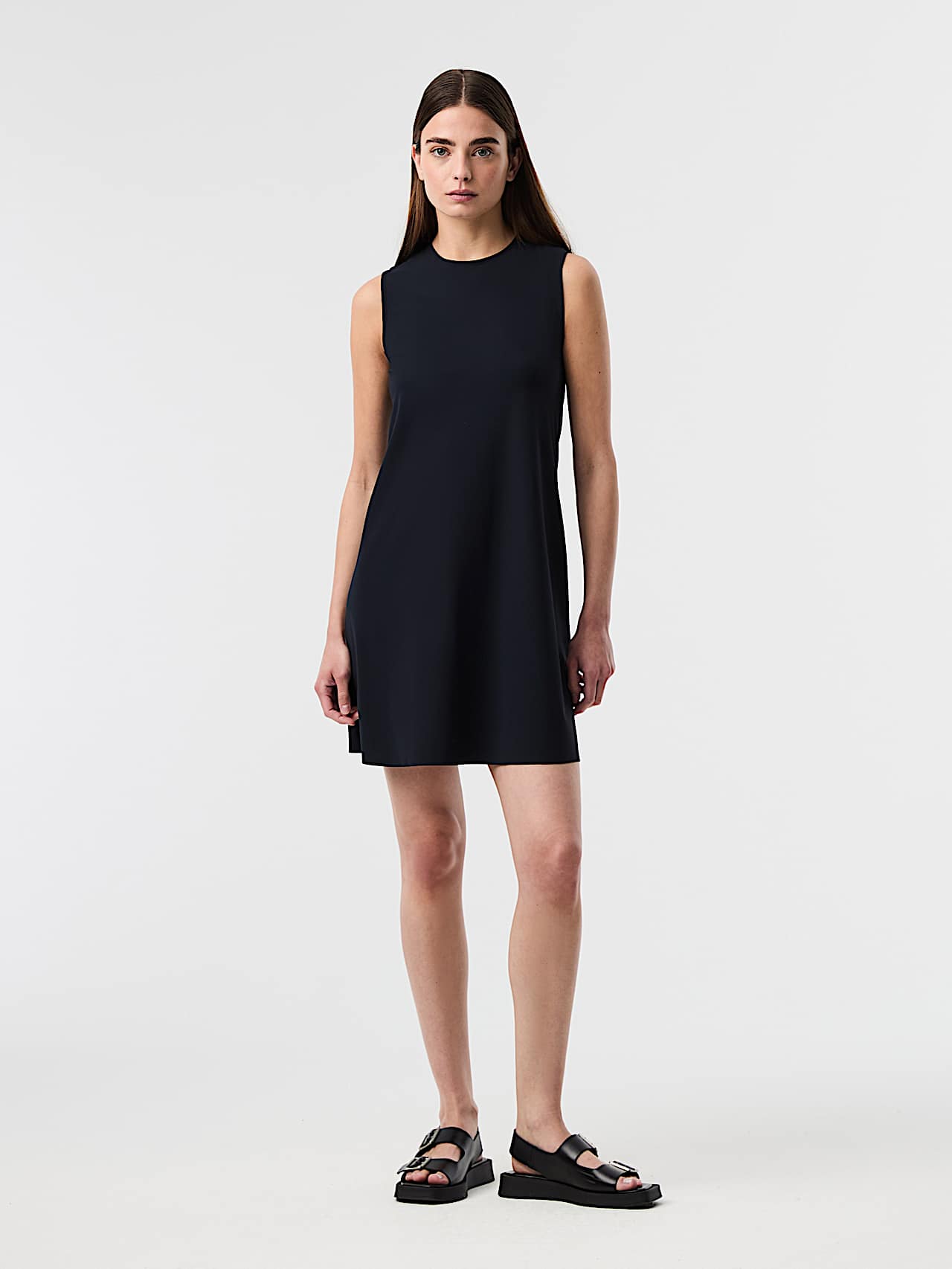 AlphaTauri | JULE V1.Y10.01 | Minikleid aus Power Stretch Jersey mit Cut-out-Detail am Rücken in Dark Navy für Damen