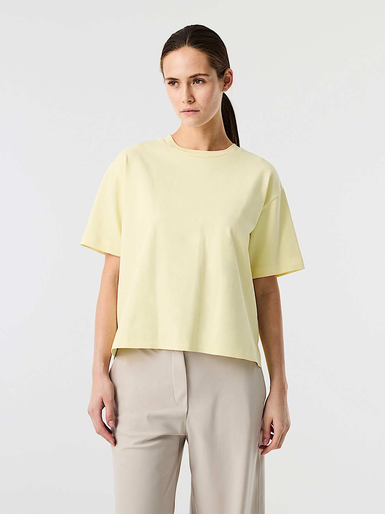 AlphaTauri | JARA V1.Y10.01 | T-shirt oversize in Lime Light for Femme