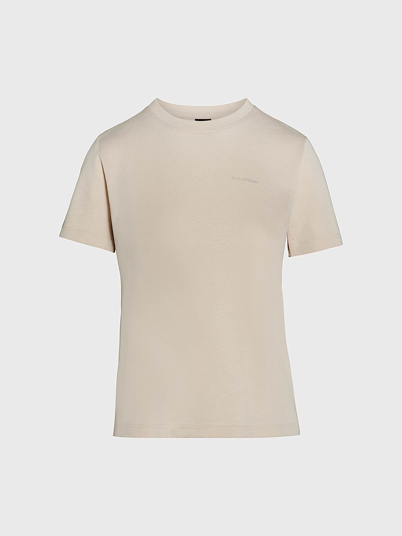 AlphaTauri | JERU V5.Y10.01 | Camiseta de algodón orgánico in Stone for Mujer