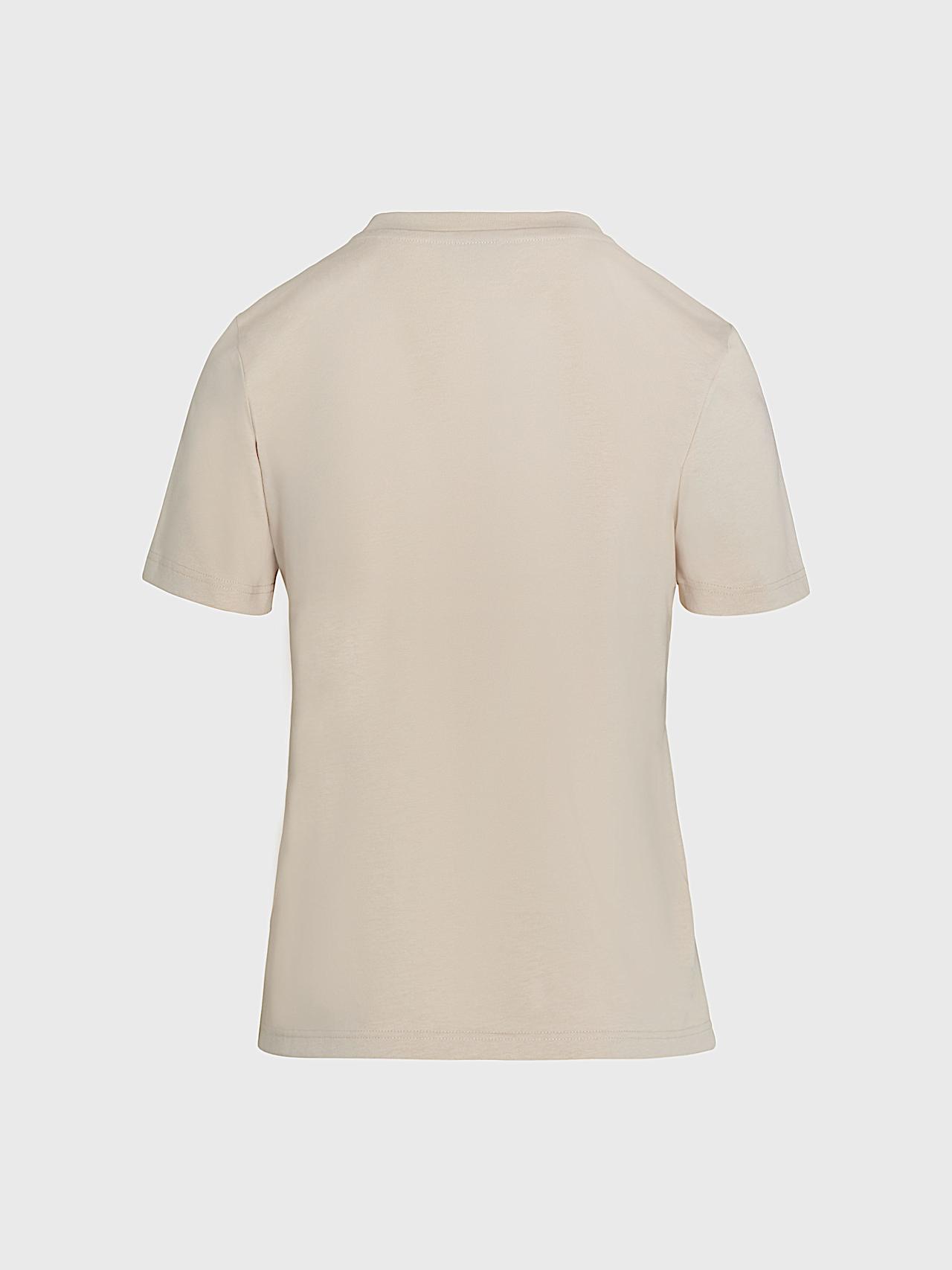 AlphaTauri | JERU V5.Y10.01 | T-shirt en coton biologique in Stone for Femme