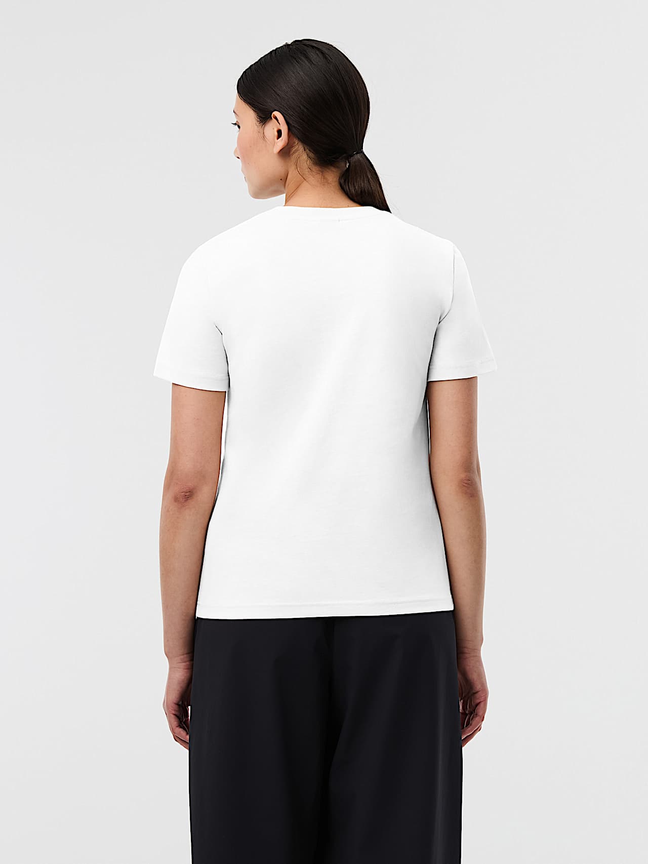 AlphaTauri | JERU V5.Y10.01 | Camiseta de algodón orgánico in White for Mujer