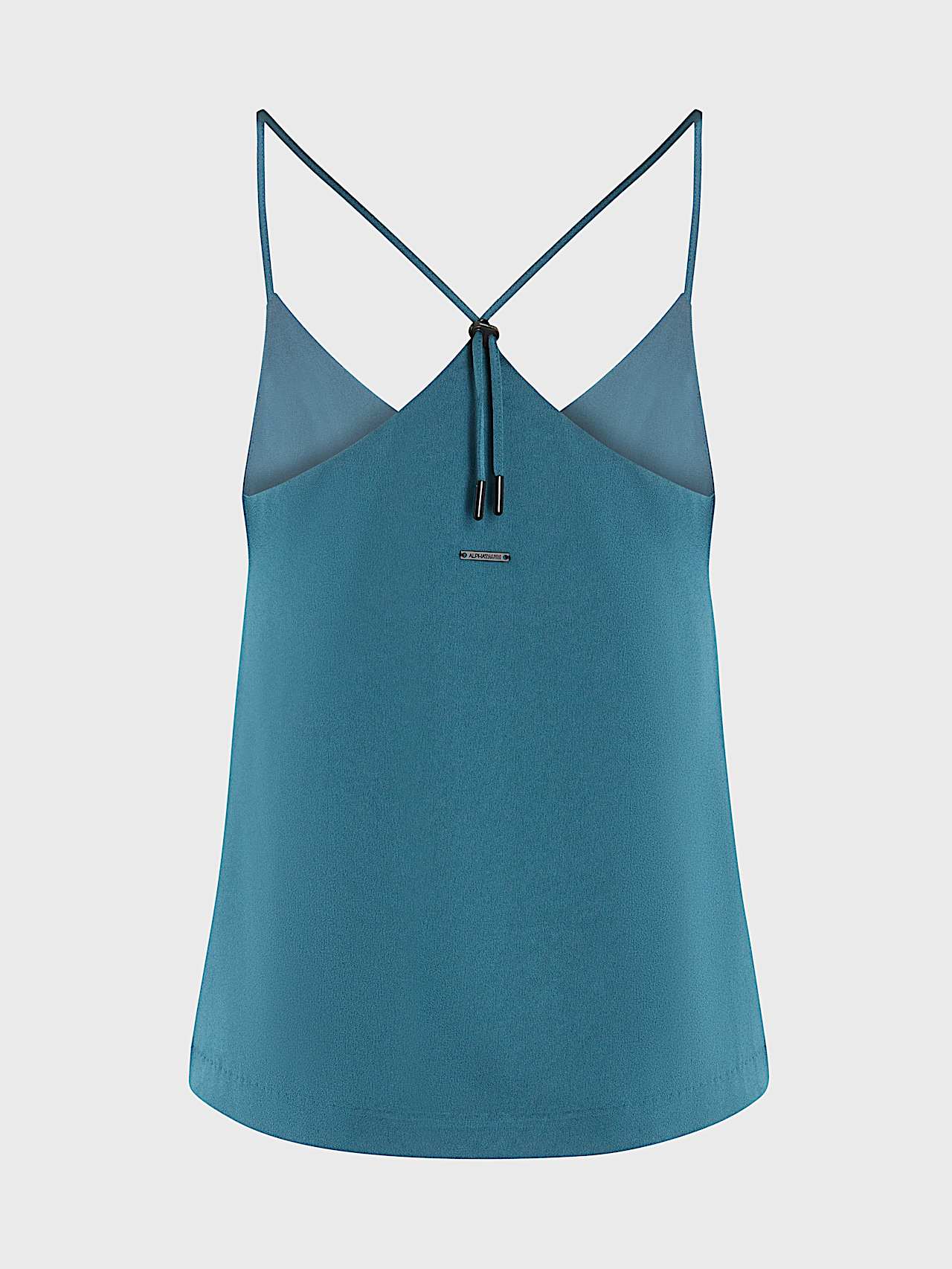 AlphaTauri | WEDI V1.Y10.01 | Trägertop mit verstellbaren Trägern in Teal für Damen