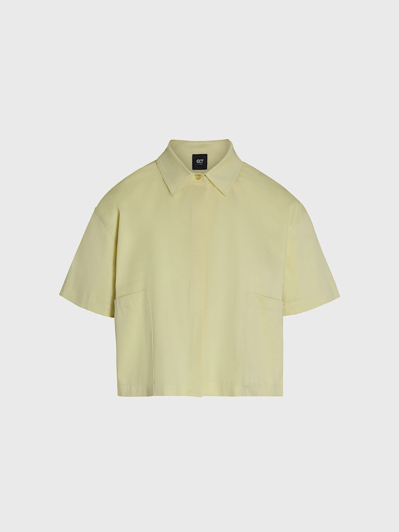 AlphaTauri | WANNA V1.Y10.01 | Camicetta a maniche corte in cotone biologico in Lime Light for Donna