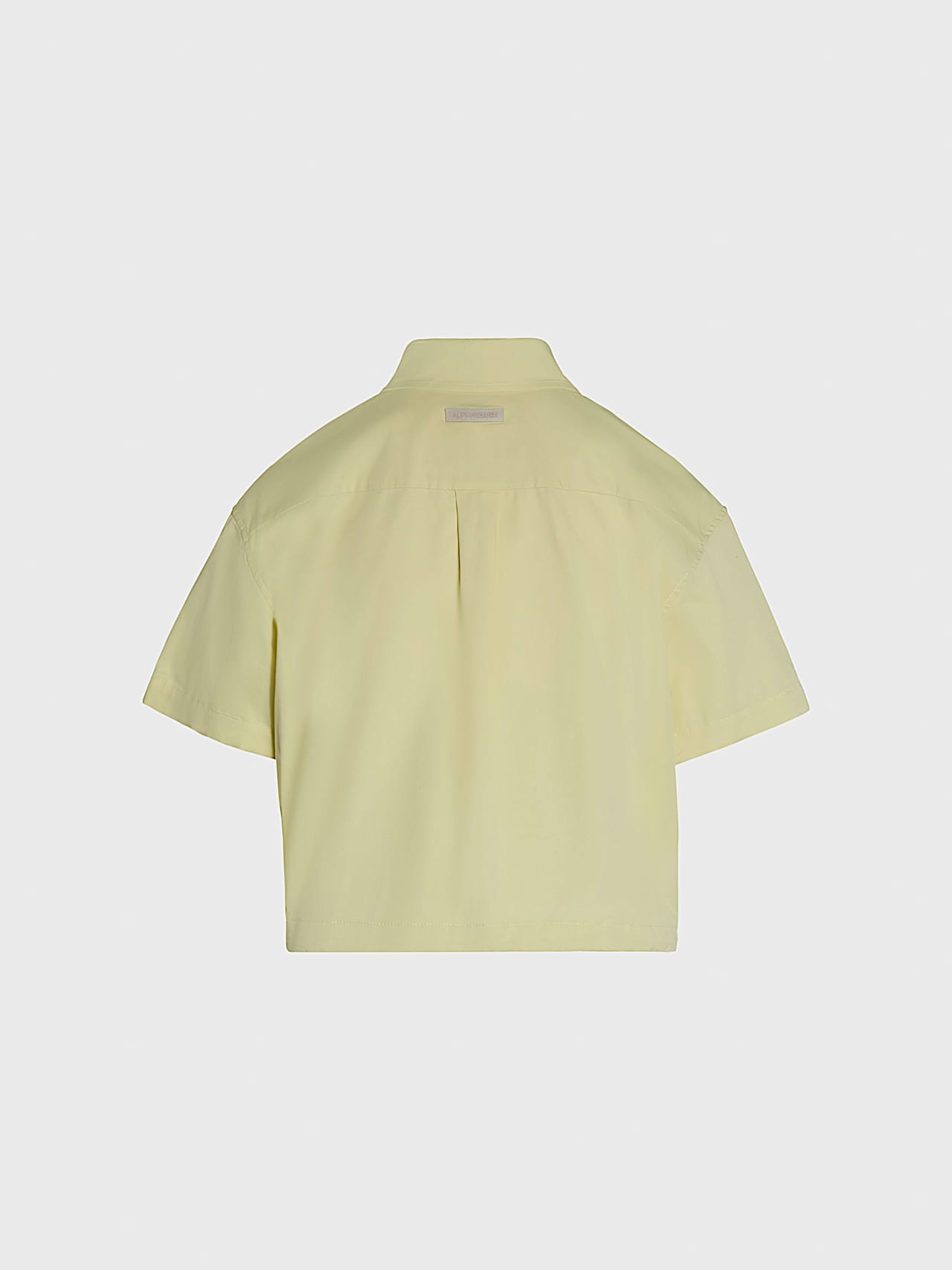 AlphaTauri | WANNA V1.Y10.01 | Camicetta a maniche corte in cotone biologico in Lime Light for Donna