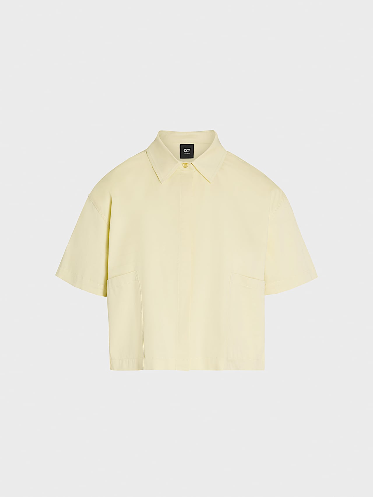 AlphaTauri | WANNA V1.Y10.01 | Camicetta a maniche corte in cotone biologico in Lime Light for Donna