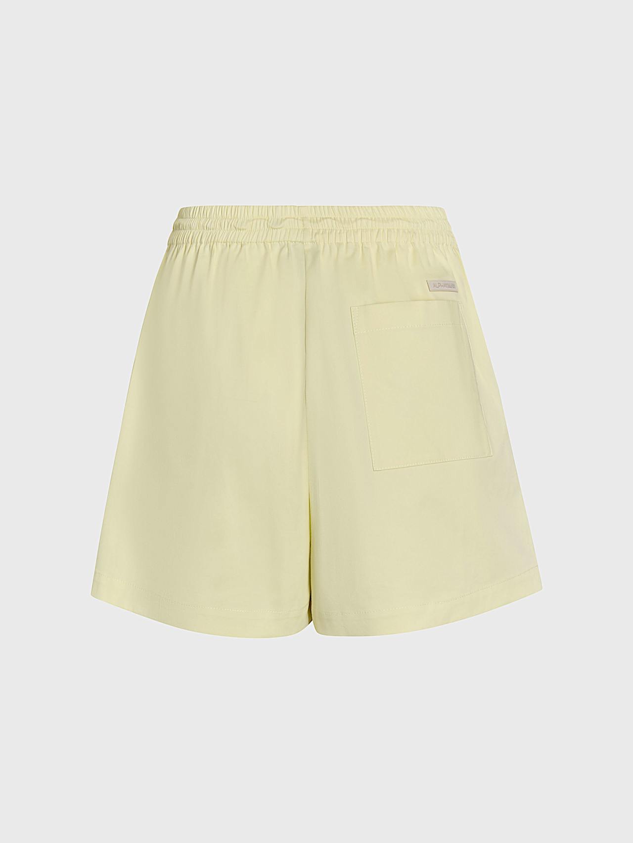 AlphaTauri | PERA V1.Y10.01 | Short en coton biologique in Lime Light for Femme