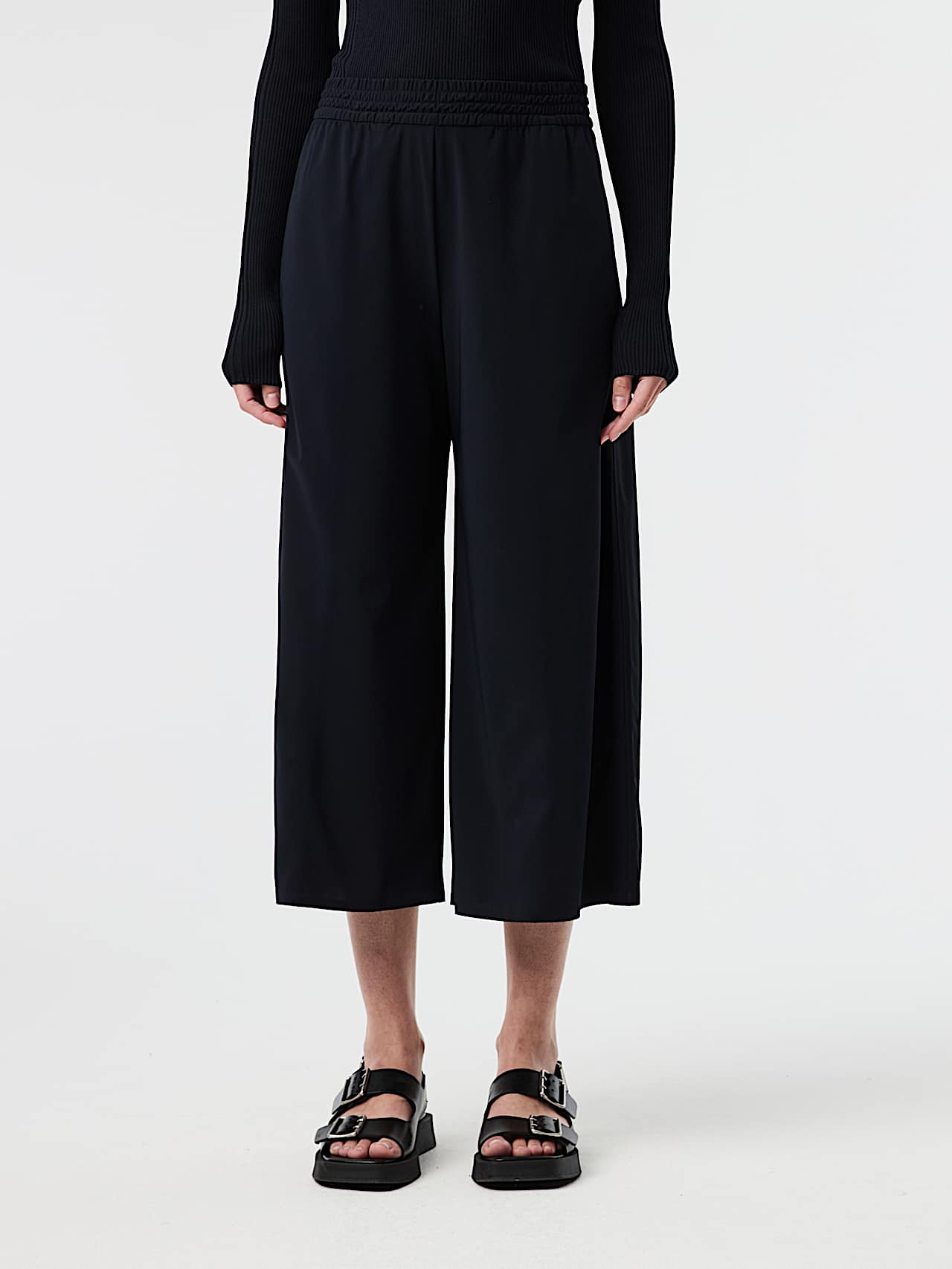 AlphaTauri | PEURAL V2.Y10.01 | Culote de punto Power Stretch in Dark Navy for Mujer