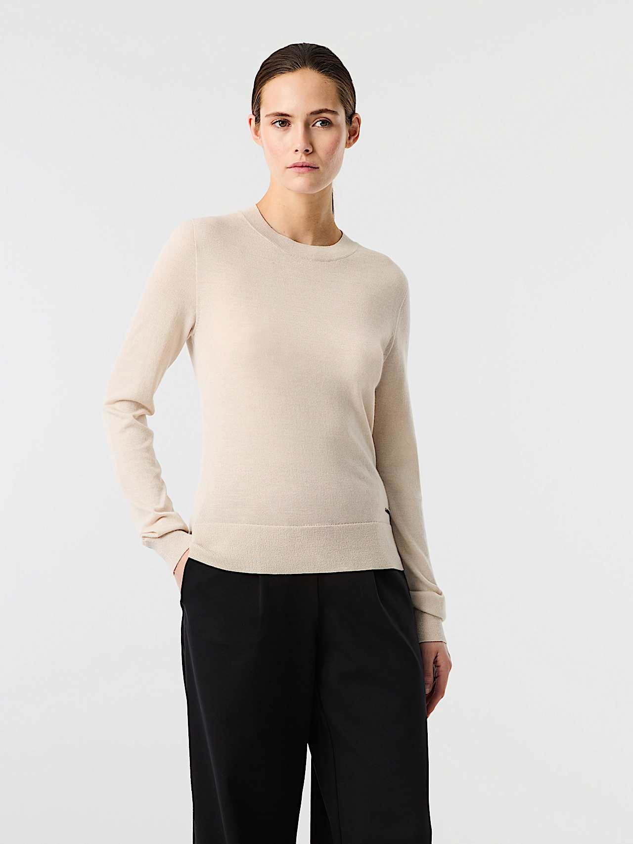 AlphaTauri | FONO V1.Y10.01 | Jersey Cashmax de punto en 3D  in Stone for Mujer