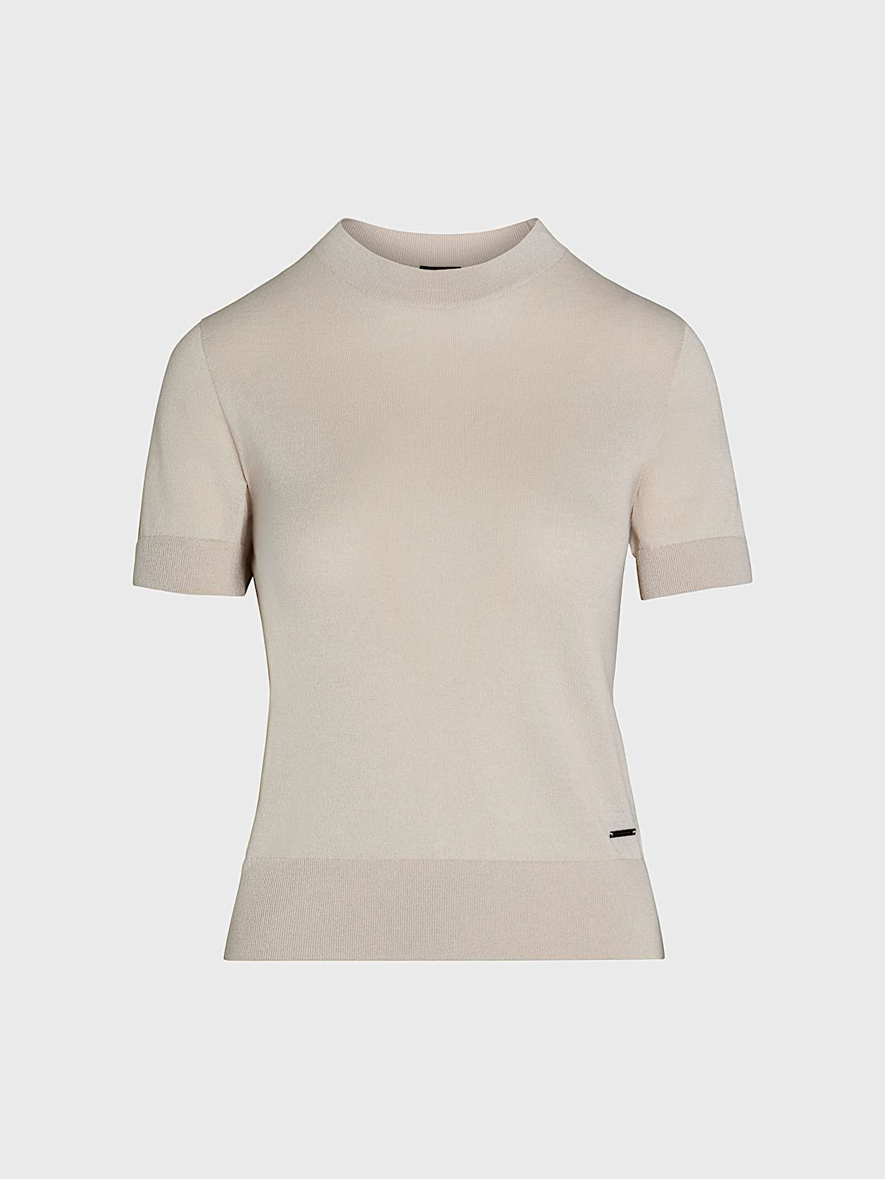 AlphaTauri | FIBE V1.Y10.01 | T-shirt Cashmax en maille 3D in Stone for Femme