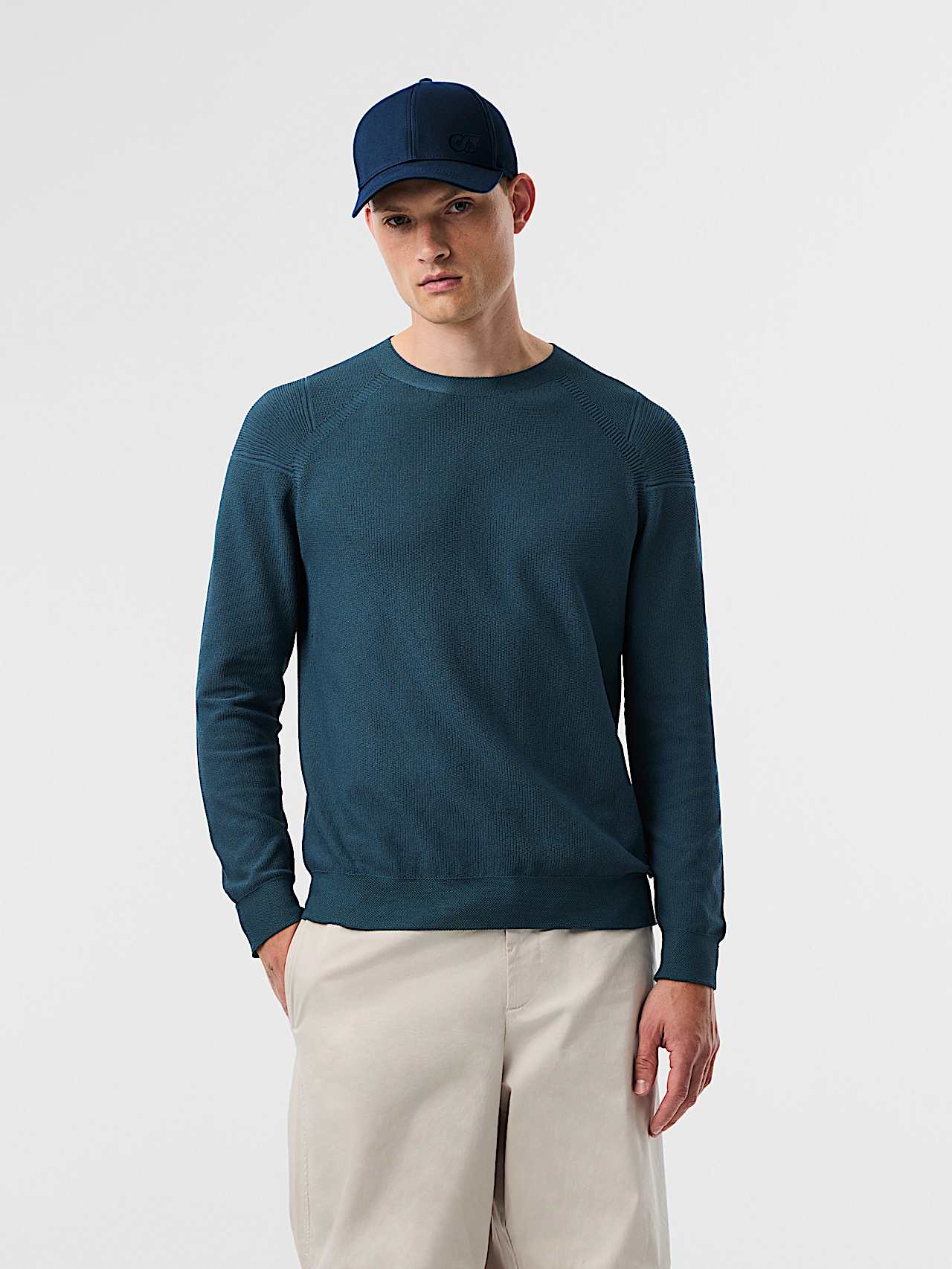 AlphaTauri | AVISU V2.Y10.01 | Cap with Signature Logo Badge in Dark Navy for Unisex