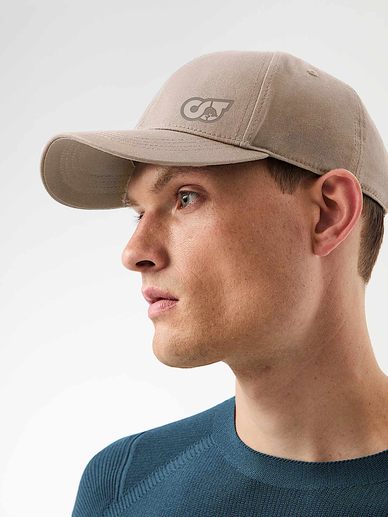 AlphaTauri | AVISU V2.Y10.01 | Cap mit Signature-Logo-Emblem in Dune für Unisex