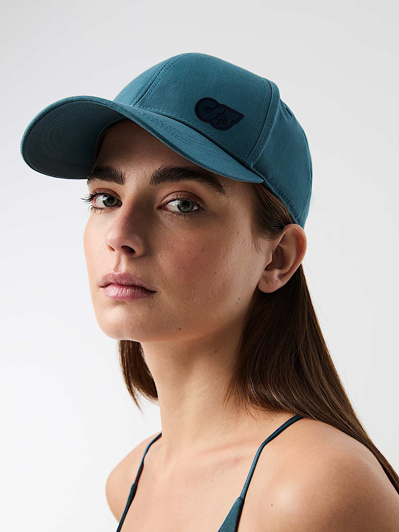 AlphaTauri | AVISU V2.Y10.01 | Cap mit Signature-Logo-Emblem in Teal für Unisex