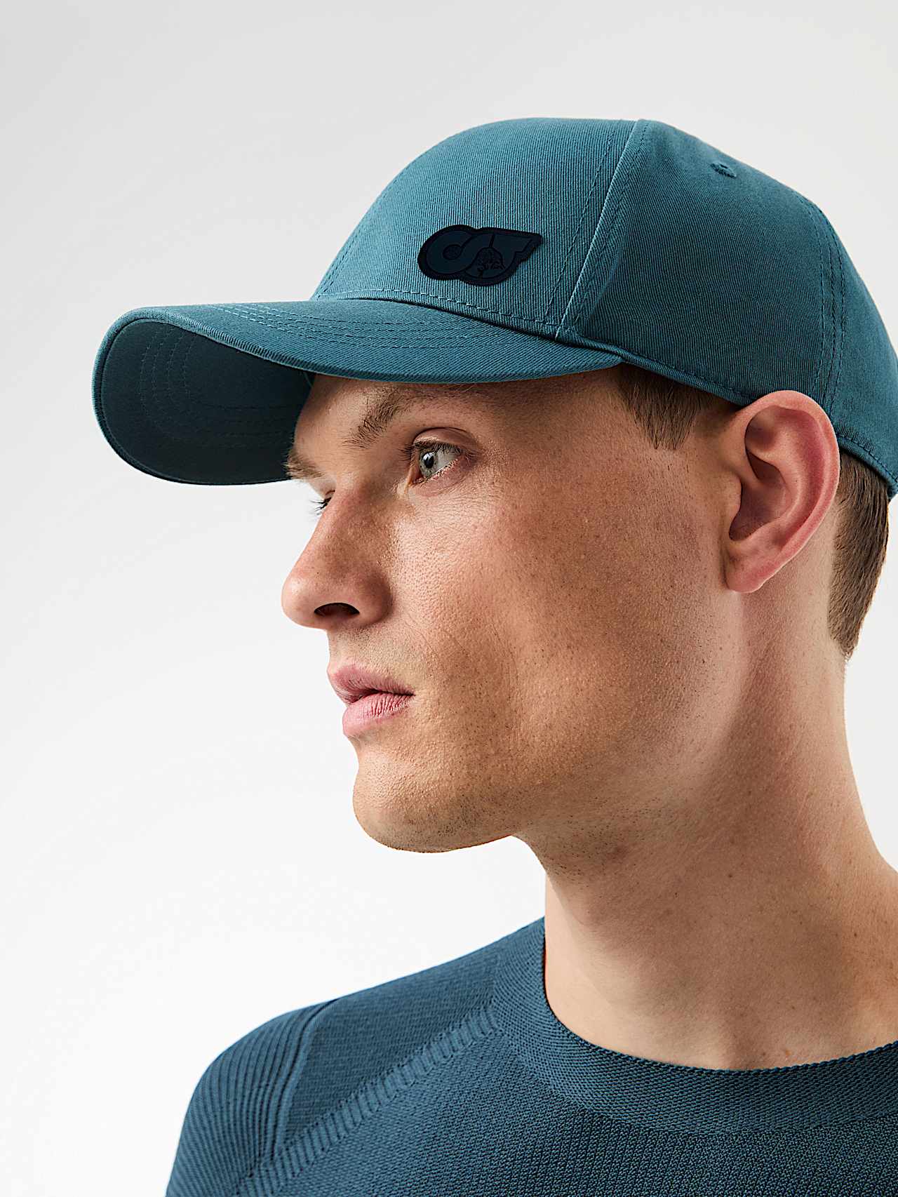 AlphaTauri | AVISU V2.Y10.01 | Cap mit Signature-Logo-Emblem in Teal für Unisex
