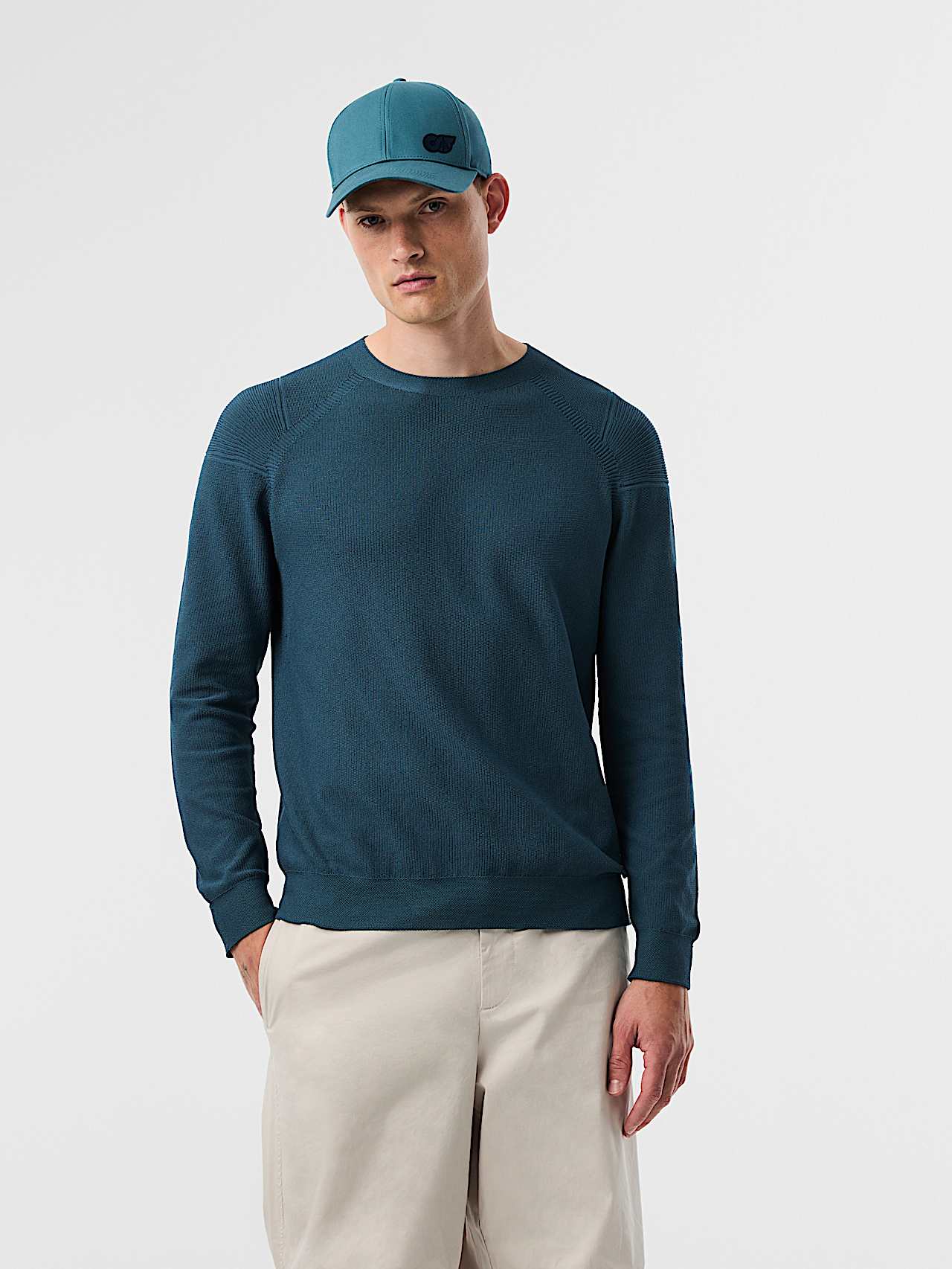 AlphaTauri | AVISU V2.Y10.01 | Cap mit Signature-Logo-Emblem in Teal für Unisex