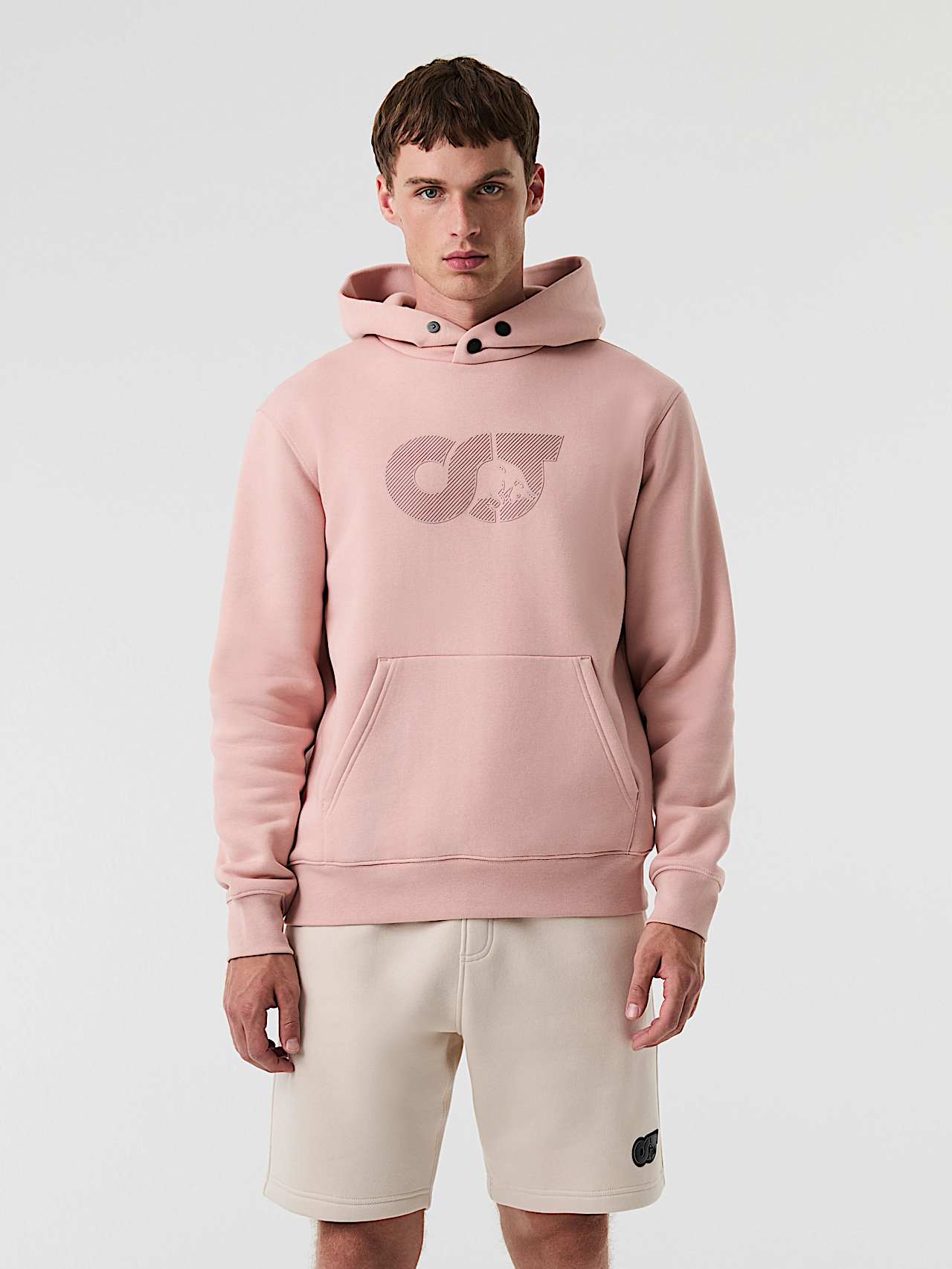 AlphaTauri | SHERO V2.Y8.02 | Hoodie mit charakteristischem Logo in Misty Pink für Herren