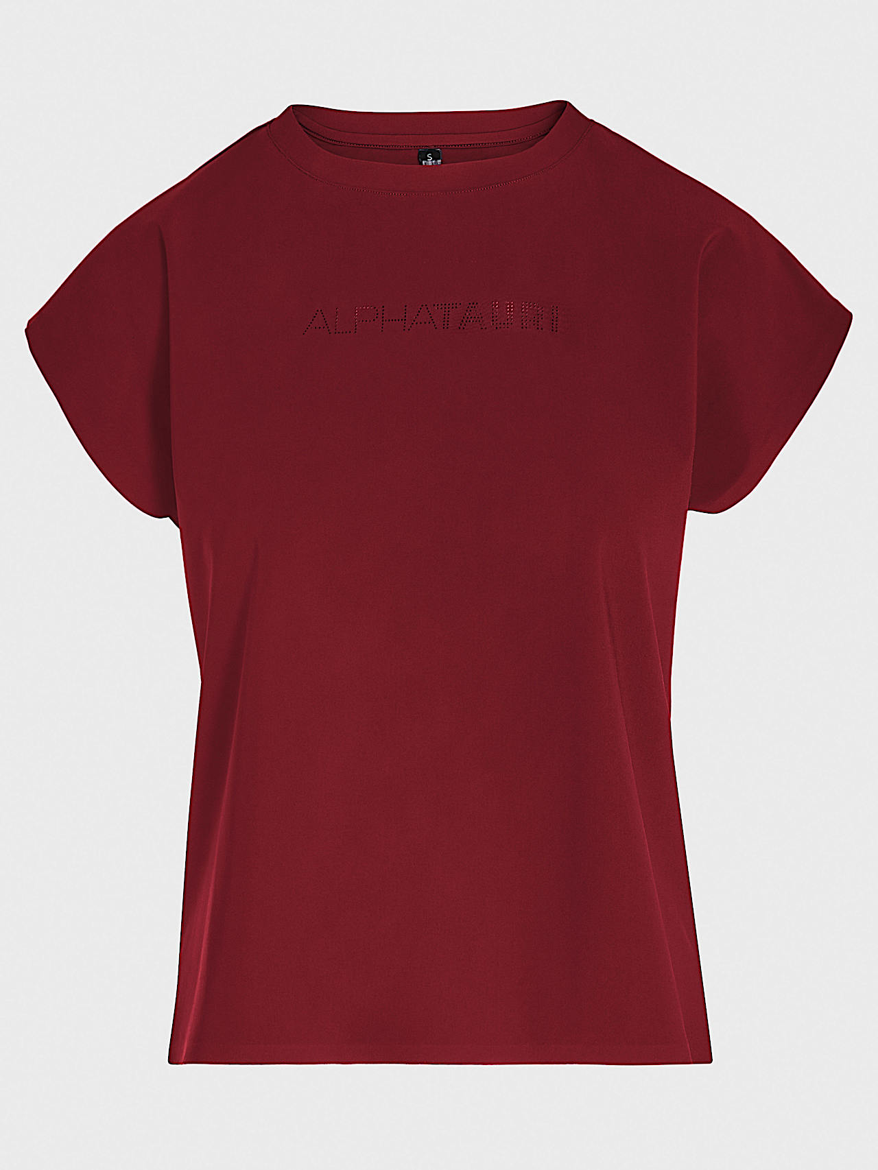 AlphaTauri | JEUWAL V2.Y8.02 | T-Shirt aus Power Stretch Jersey in Dark Berry für Damen