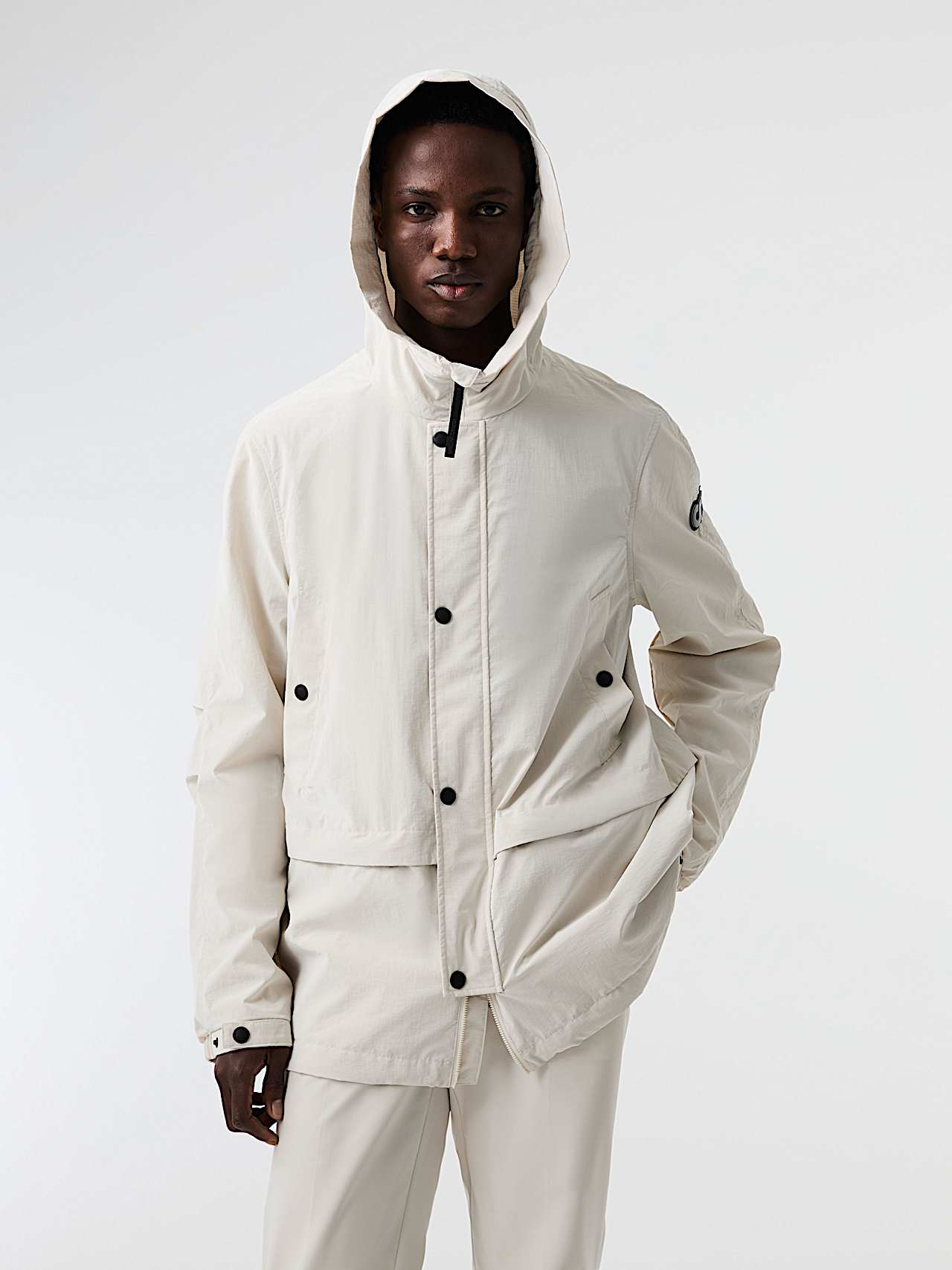 AlphaTauri | OJOSS V1.Y9.01 | Parka légère in Blanc Cassé for Homme