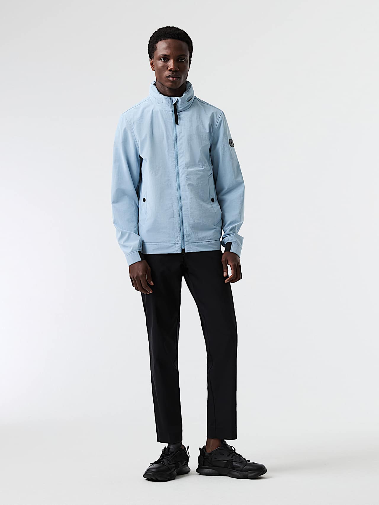 AlphaTauri | OMIDO V1.Y9.01 | Lightweight Jacket in Fog Blue for Men