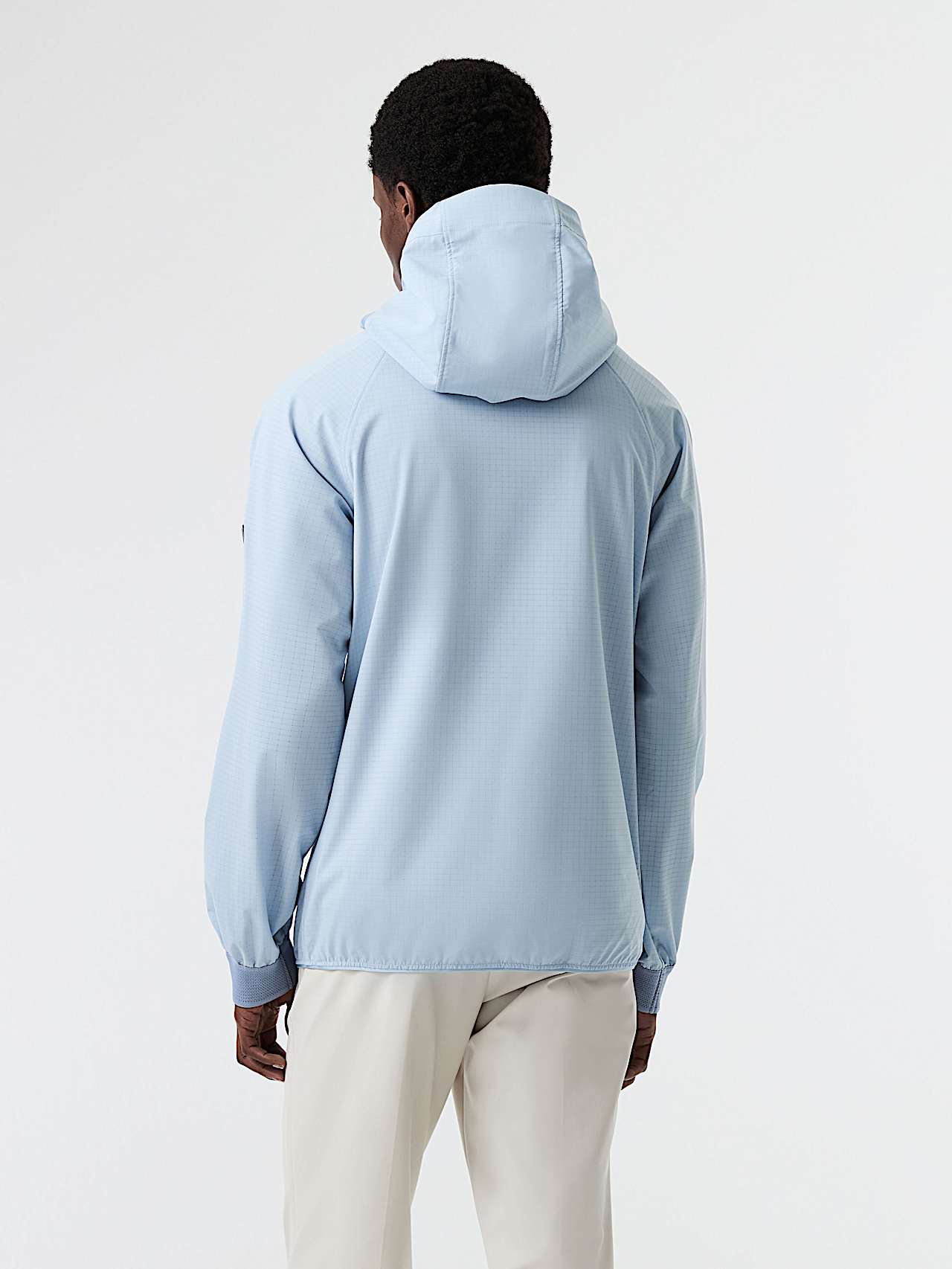 AlphaTauri | OTENT V1.Y9.01 | Lightweight Airflow Jacket in Fog Blue for Men