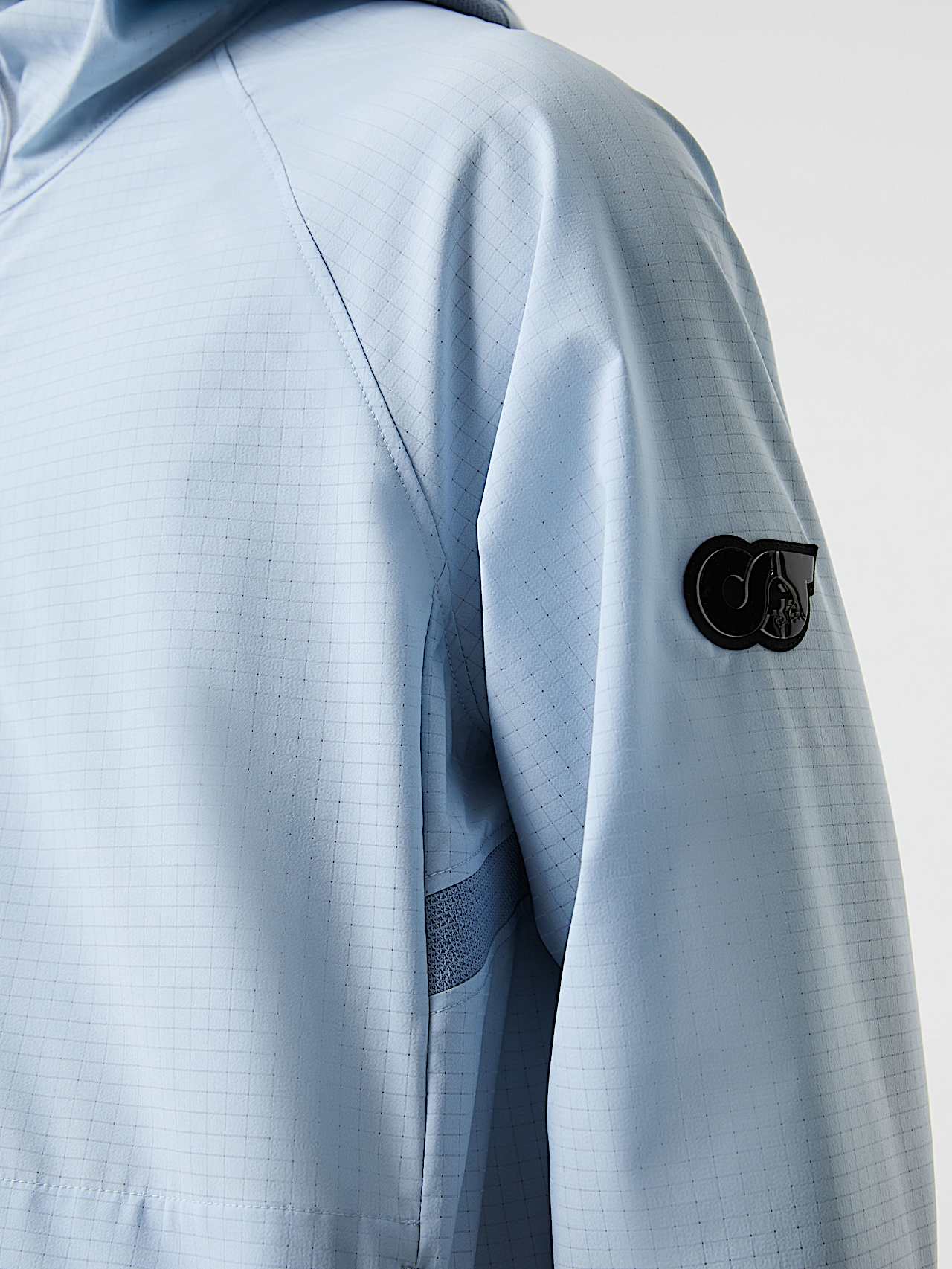 AlphaTauri | OTENT V1.Y9.01 | Lightweight Airflow Jacket in Fog Blue for Men