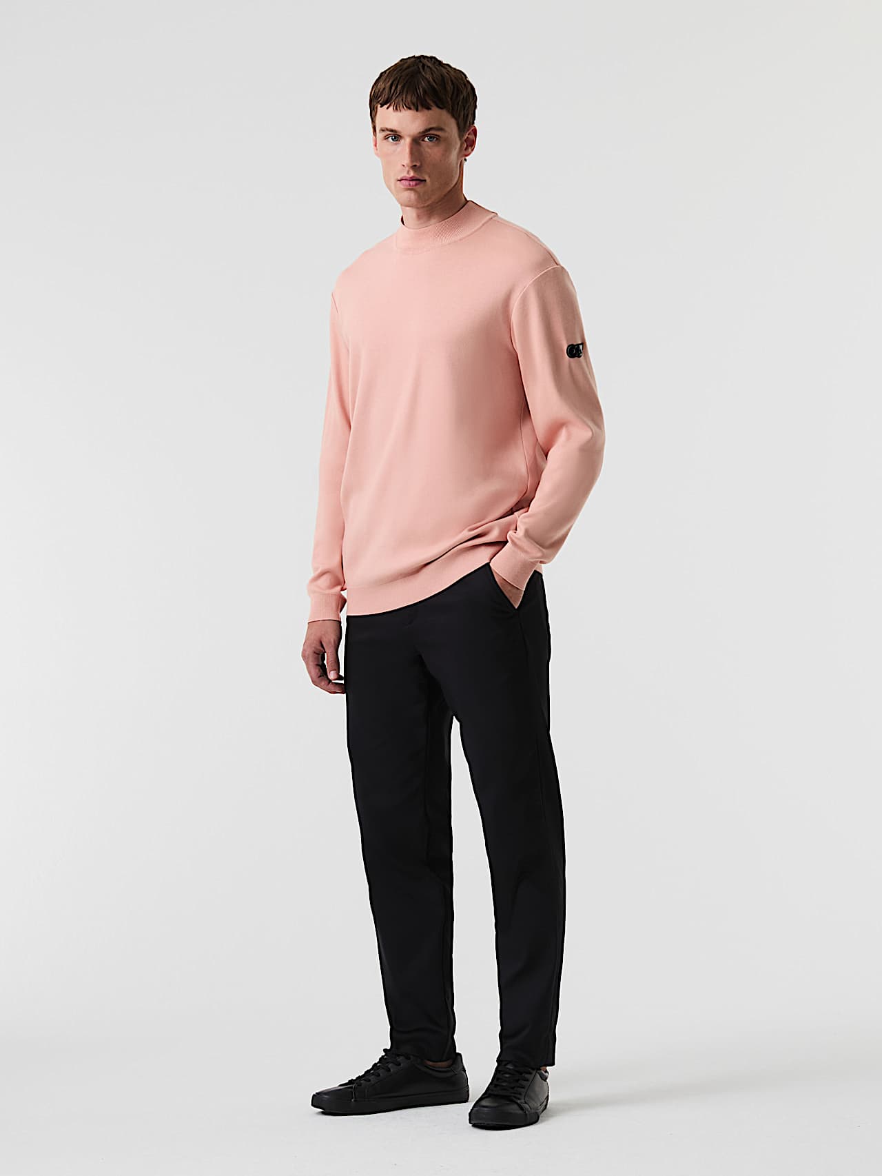 AlphaTauri | SAAMI V1.Y9.01 | Sweatshirt aus Baumwolle mit Interlock-Struktur in Misty Pink für Herren AlphaTauri | SAAMI V1.Y9.01 | Sweatshirt aus Baumwolle mit Interlock-Struktur in Misty Pink für Herren