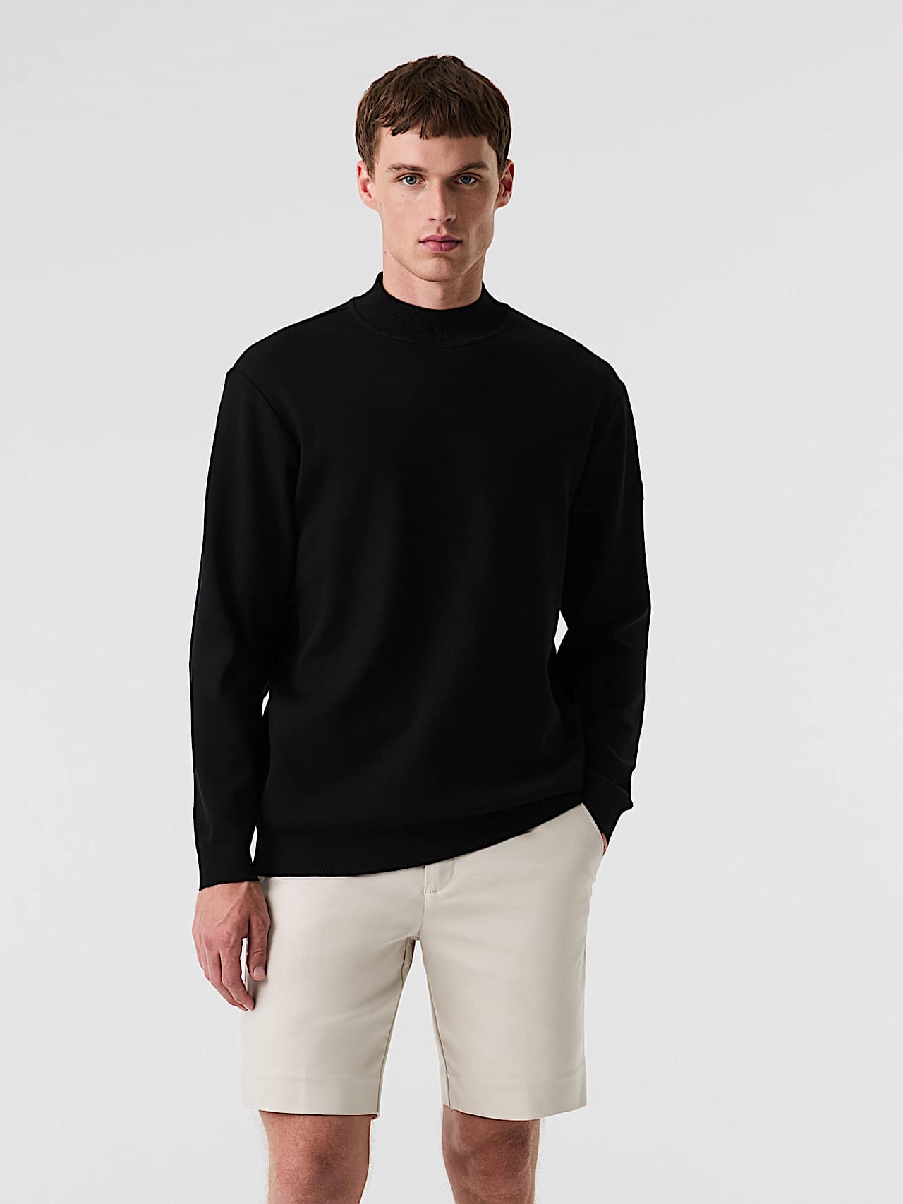 AlphaTauri | SAAMI V1.Y9.01 | Sweatshirt aus Baumwolle mit Interlock-Struktur in Schwarz für Herren AlphaTauri | SAAMI V1.Y9.01 | Sweatshirt aus Baumwolle mit Interlock-Struktur in Schwarz für Herren