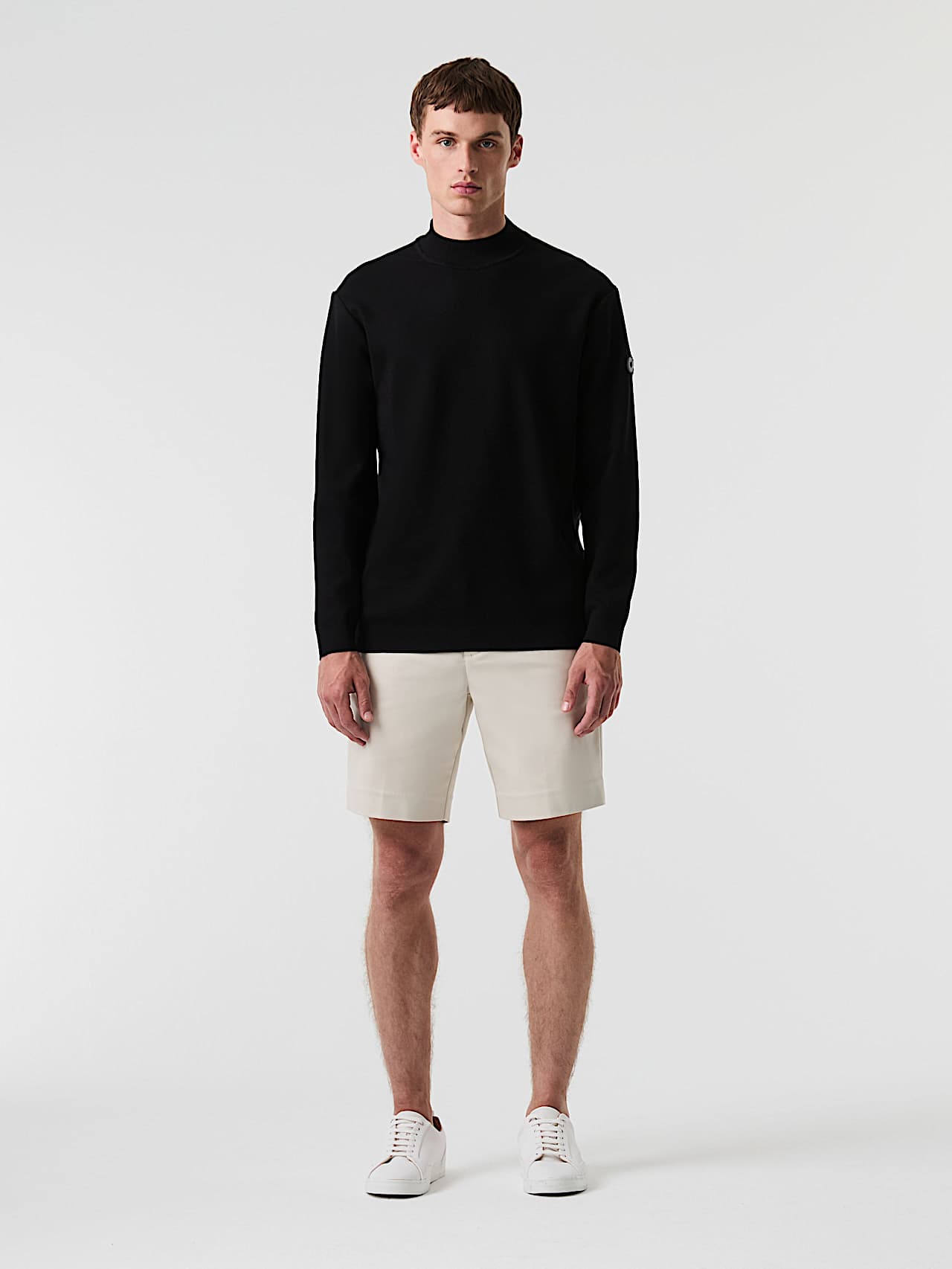 AlphaTauri | SAAMI V1.Y9.01 | Sweatshirt aus Baumwolle mit Interlock-Struktur in Schwarz für Herren AlphaTauri | SAAMI V1.Y9.01 | Sweatshirt aus Baumwolle mit Interlock-Struktur in Schwarz für Herren
