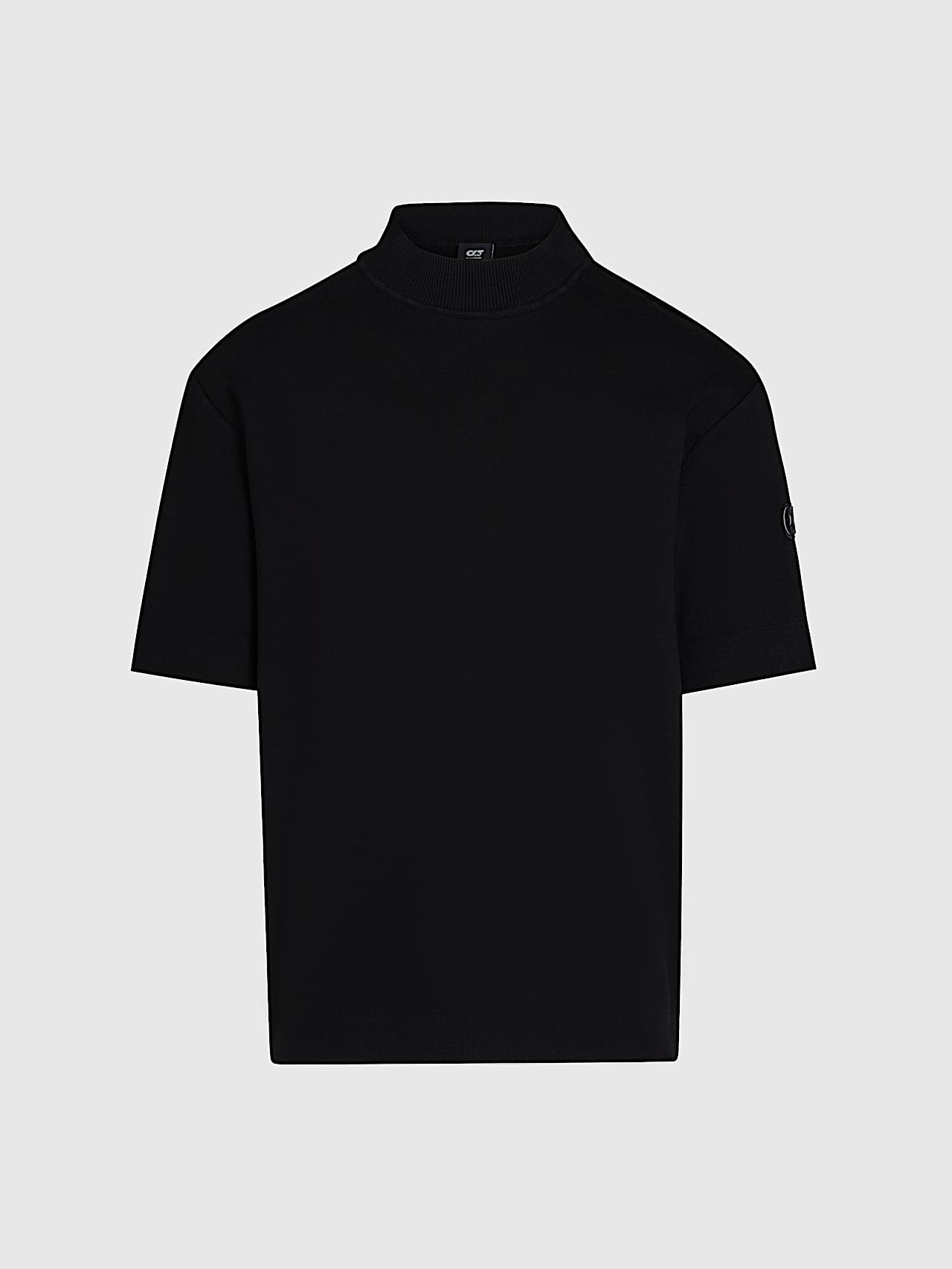 AlphaTauri | SAAMO V1.Y9.01 | T-shirt in cotone interlock in Nero for Uomo AlphaTauri | SAAMO V1.Y9.01 | T-shirt in cotone interlock in Nero for Uomo