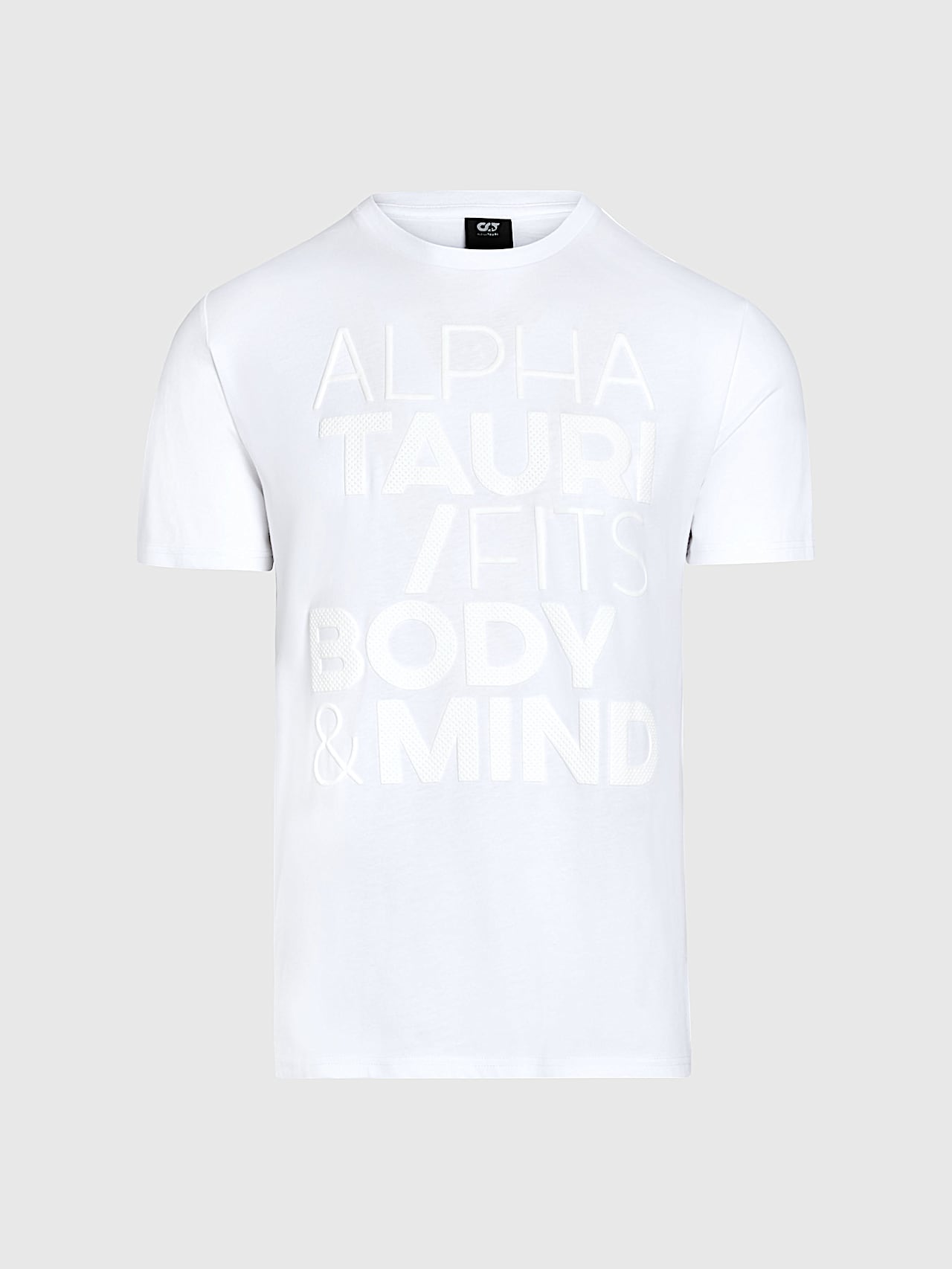 AlphaTauri | JUMMI V1.Y9.01 | T-Shirt aus Bio-Baumwolle mit Logo in Weiß für Herren AlphaTauri | JUMMI V1.Y9.01 | T-Shirt aus Bio-Baumwolle mit Logo in Weiß für Herren