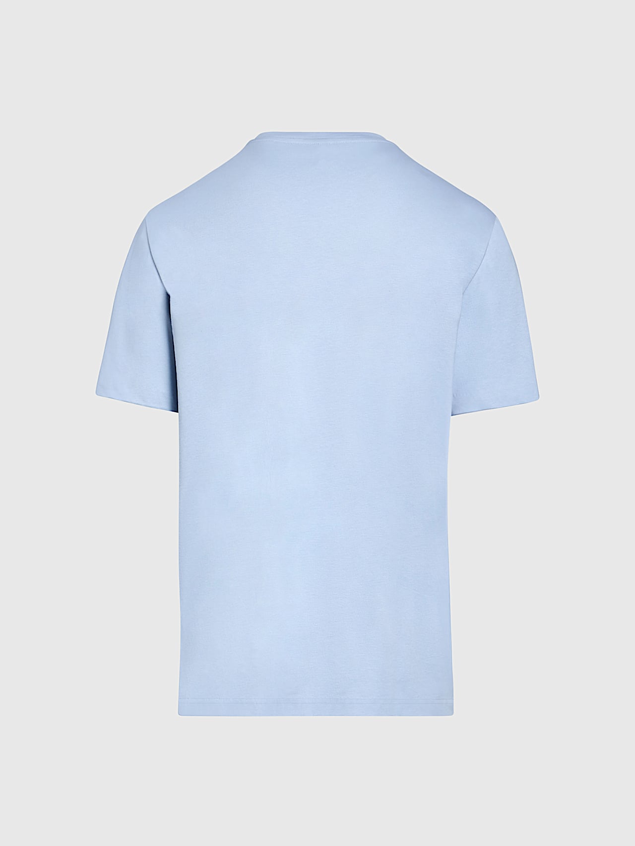 AlphaTauri | JOMER V1.Y9.01 | T-Shirt aus Supima-Qualitätsbaumwolle in Fog Blue für Herren AlphaTauri | JOMER V1.Y9.01 | T-Shirt aus Supima-Qualitätsbaumwolle in Fog Blue für Herren
